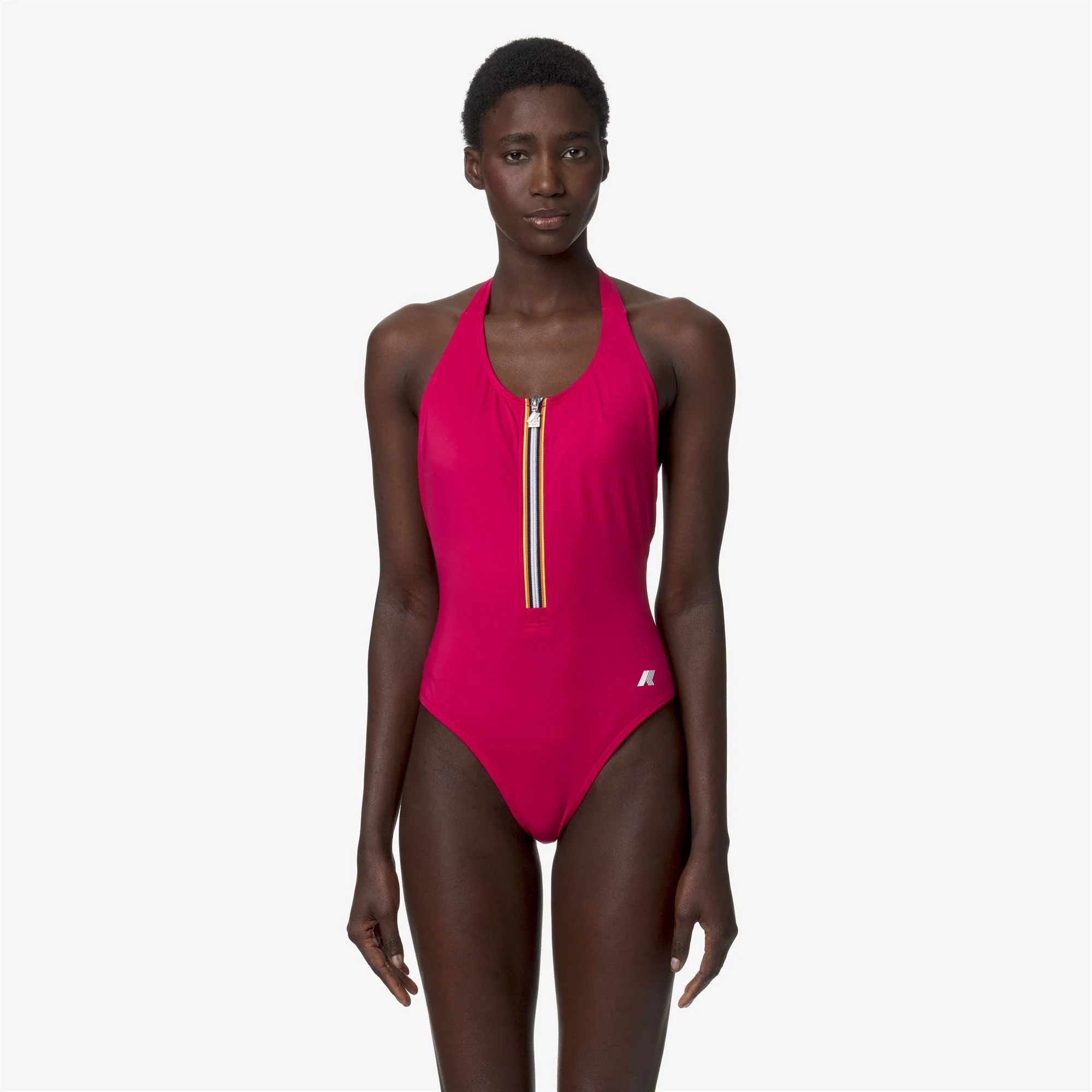 Sylvie Beach - Bathing Suits - Swimsuit - Woman - RED RUBINE - Image 3