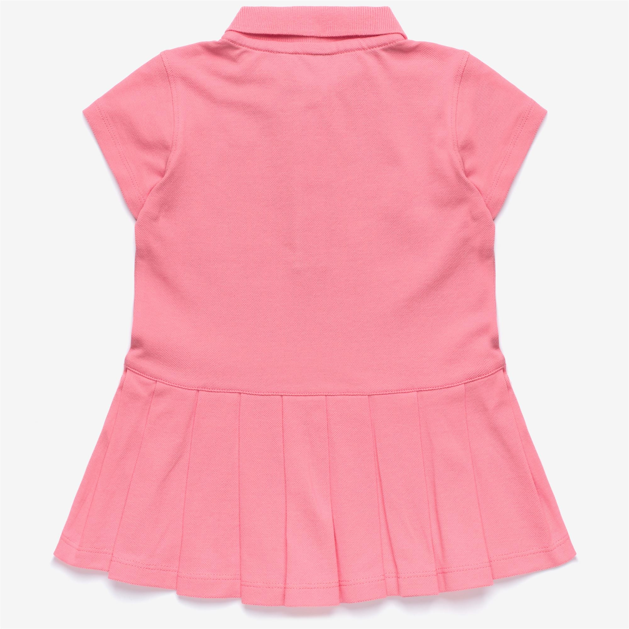 E. DOLLIE PIQUE - Dresses - Mid - Girl - PINK GERANIUM - Image 2