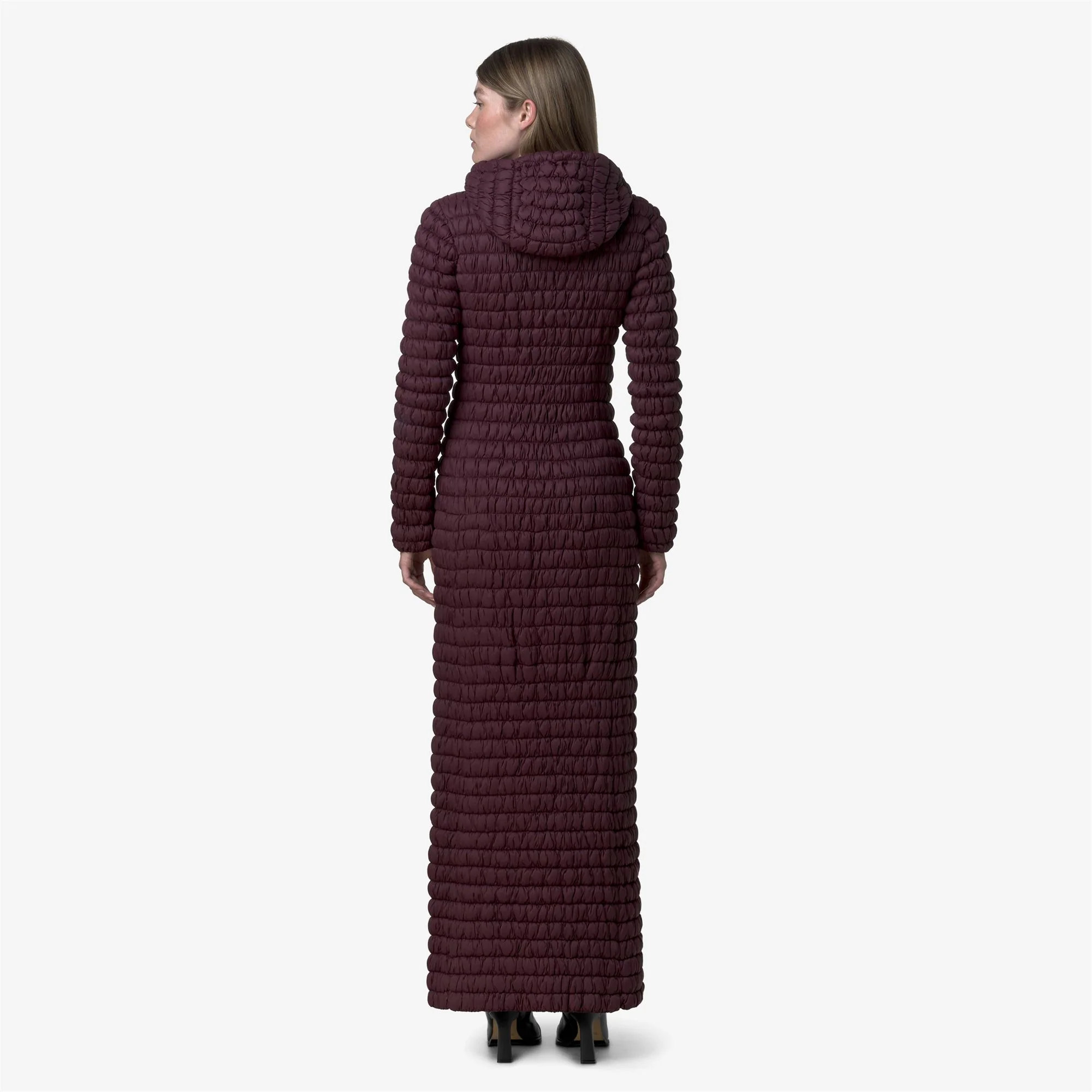 PRUDENCE TECH WARM - Dresses - Long - Woman - RED DK AMARANTO - Image 5