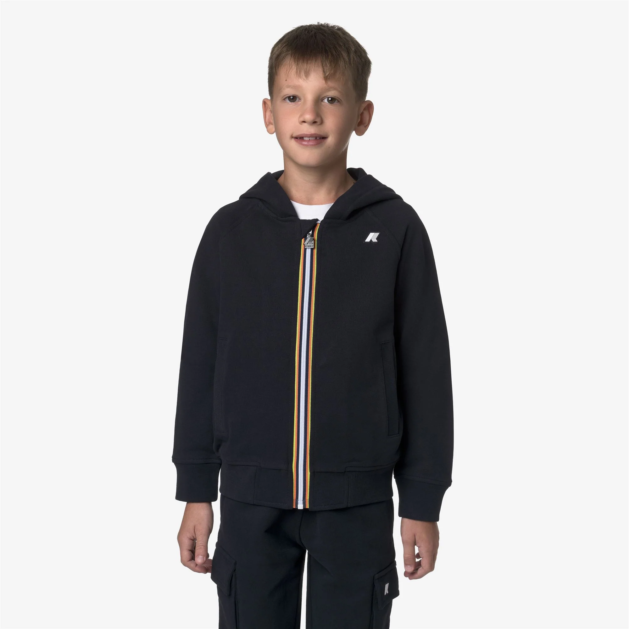 P. ANTHONY FLEECE PEACH - Fleece - Hoodie Full Zip - Boy - BLUE DEPTH - Image 3