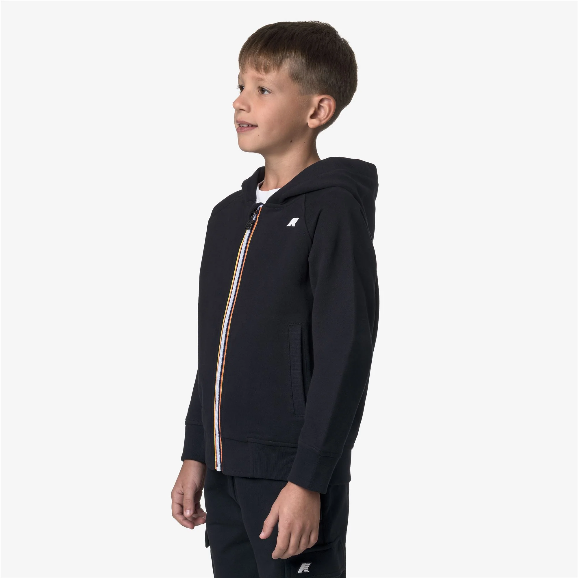P. ANTHONY FLEECE PEACH - Fleece - Hoodie Full Zip - Boy - BLUE DEPTH - Image 4
