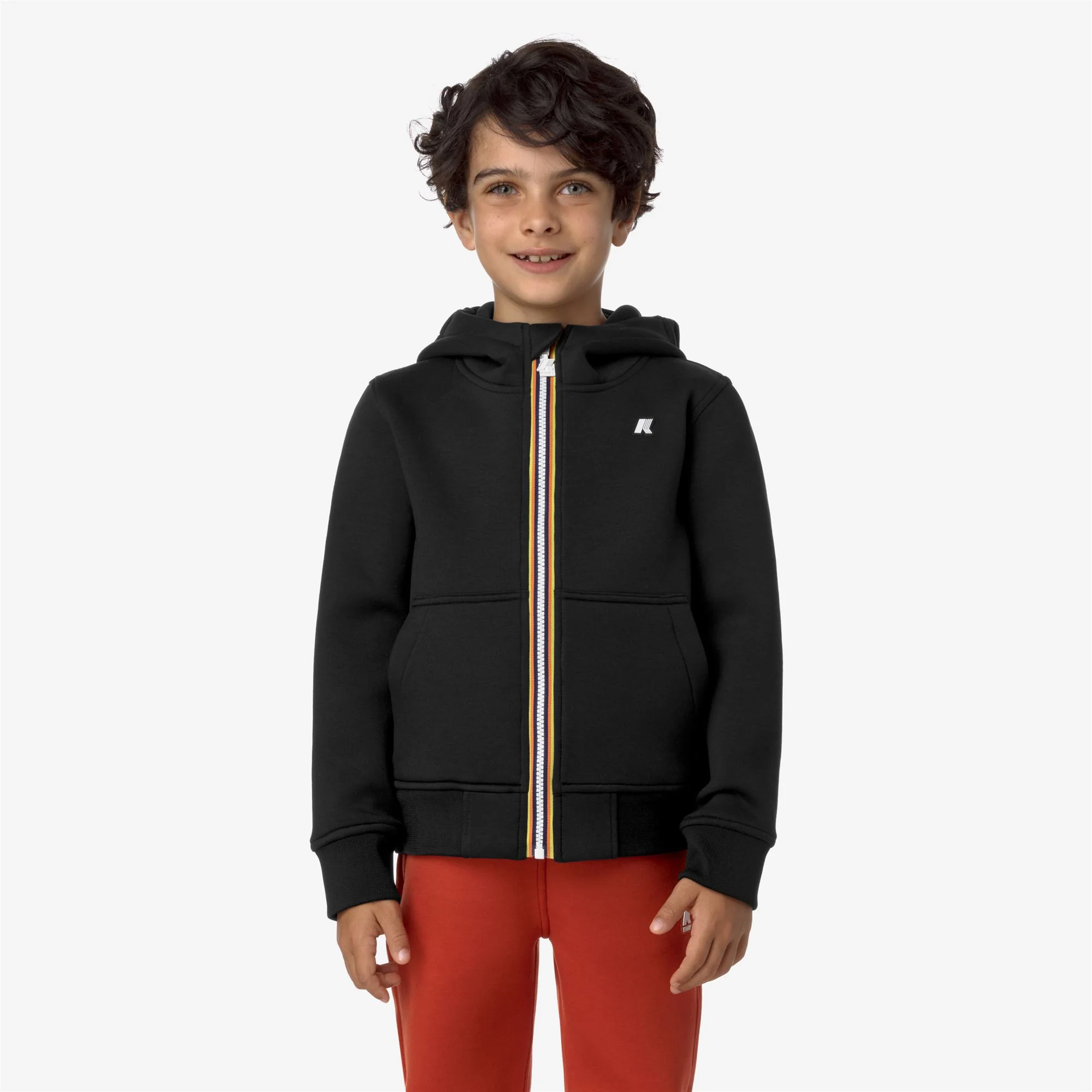 P. BERENGER SPACER - Fleece - Jacket - Boy - BLACK PURE - Image 3