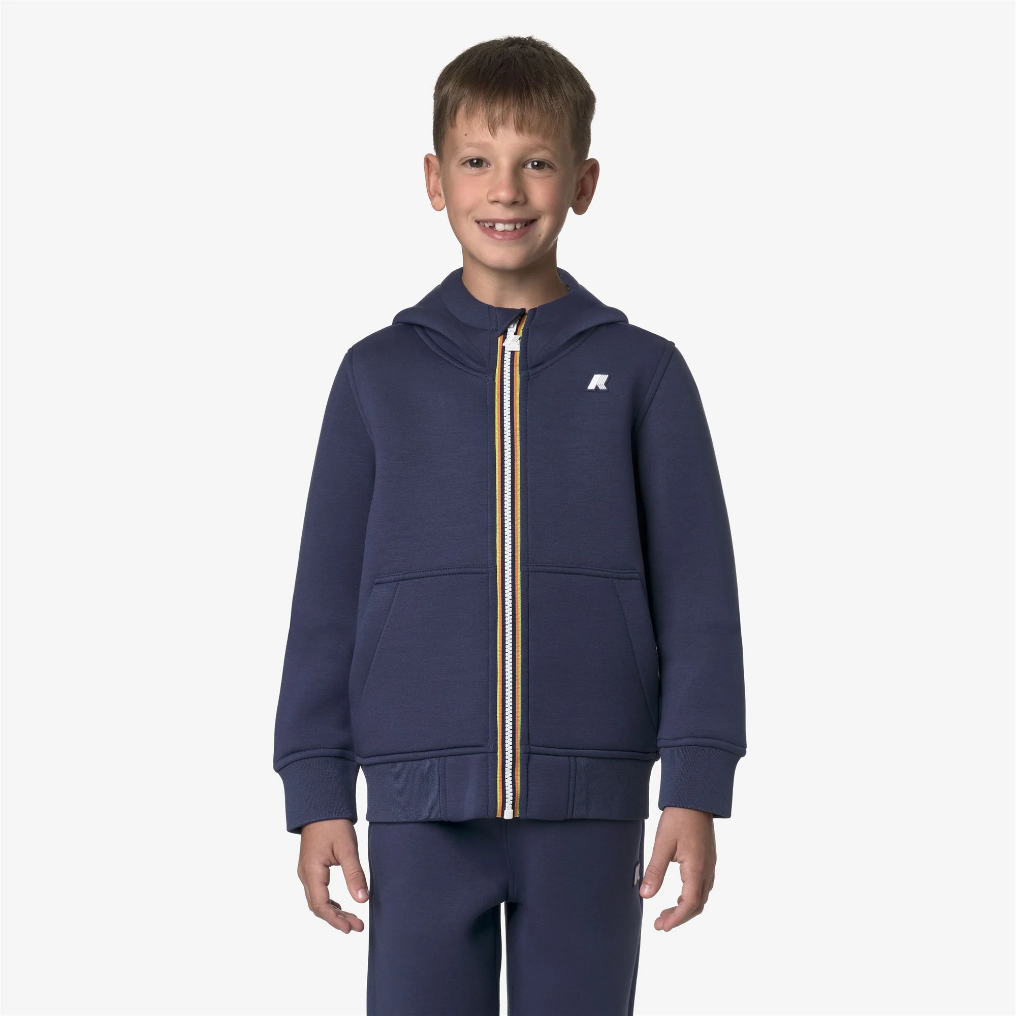 P. BERENGER SPACER - Fleece - Jacket - Boy - BLUE DEEP COBALT - Image 3