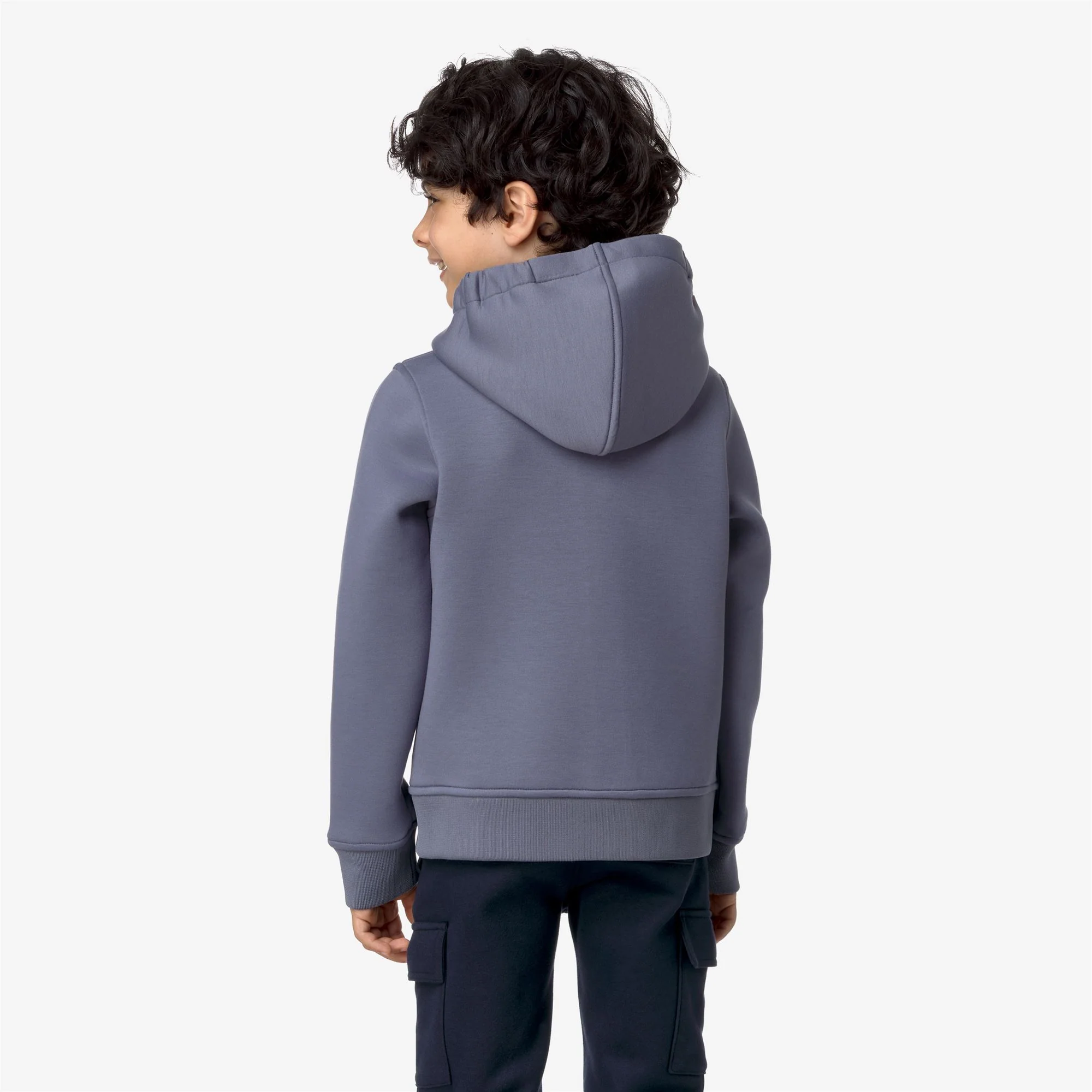 P. BERENGER SPACER - Fleece - Jacket - Boy - GREY BLUE AVIO - Image 5