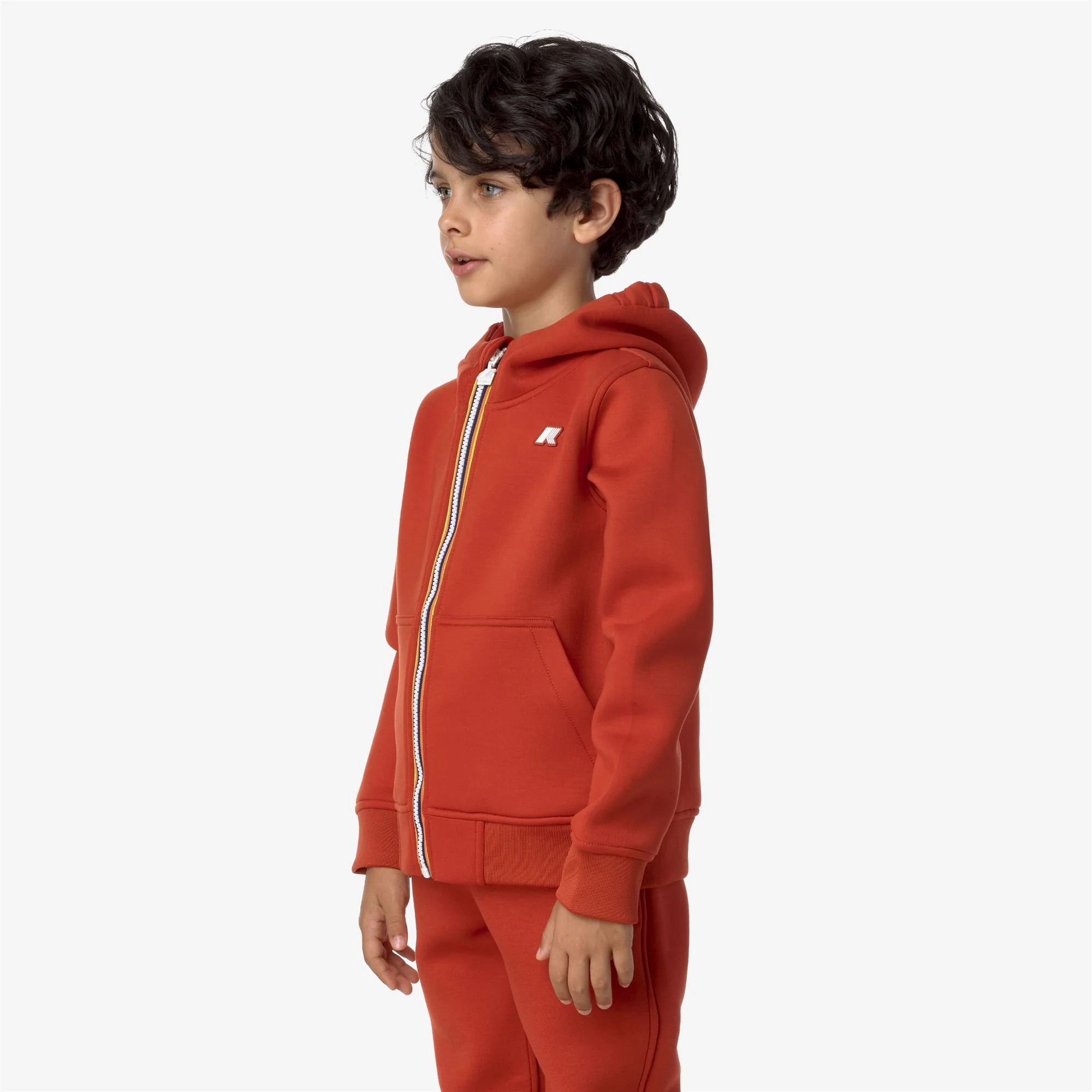 P. BERENGER SPACER - Fleece - Jacket - Boy - RED POMPEIAN - Image 4