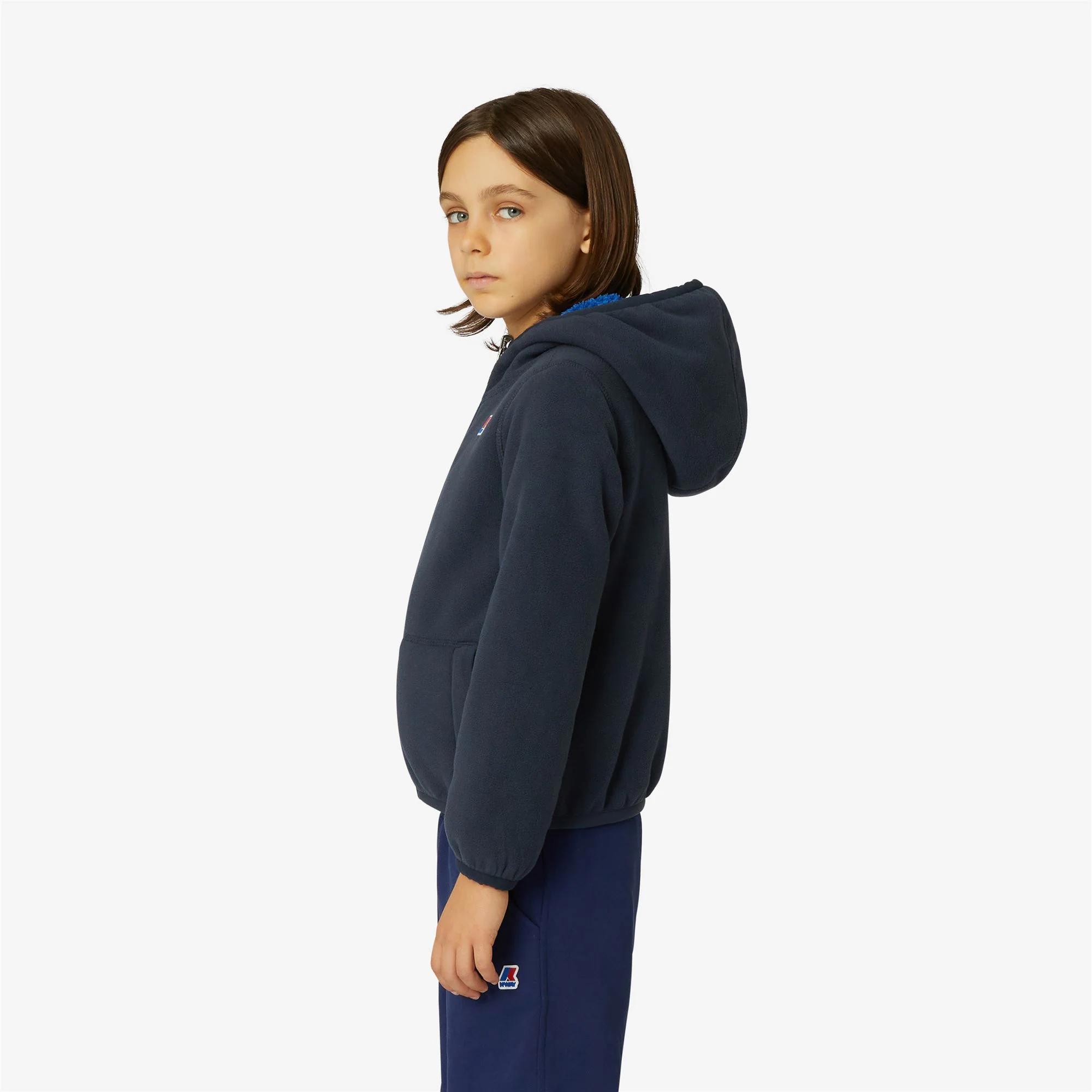 P. JACQUES POLAR REVERSIBLE - Fleece - Jacket - Boy - BLUE DEPTH-BLUE ROYAL MARINE - Image 5