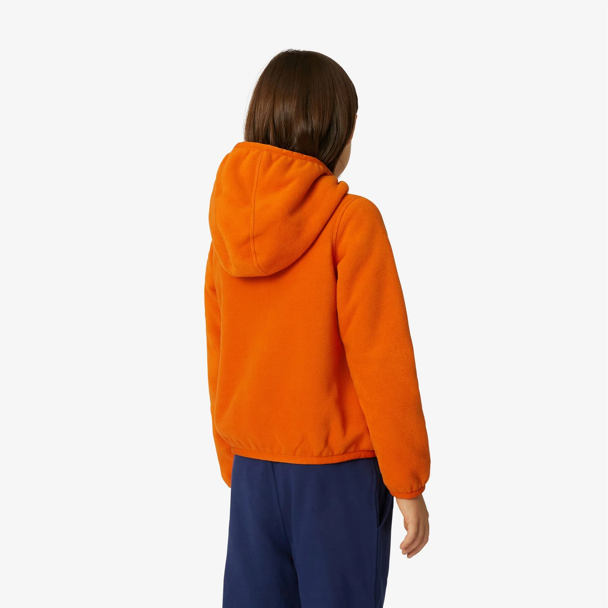 P. JACQUES POLAR REVERSIBLE - Fleece - Jacket - Boy - ORANGE RUST-GREEN BLACKISH - Image 6