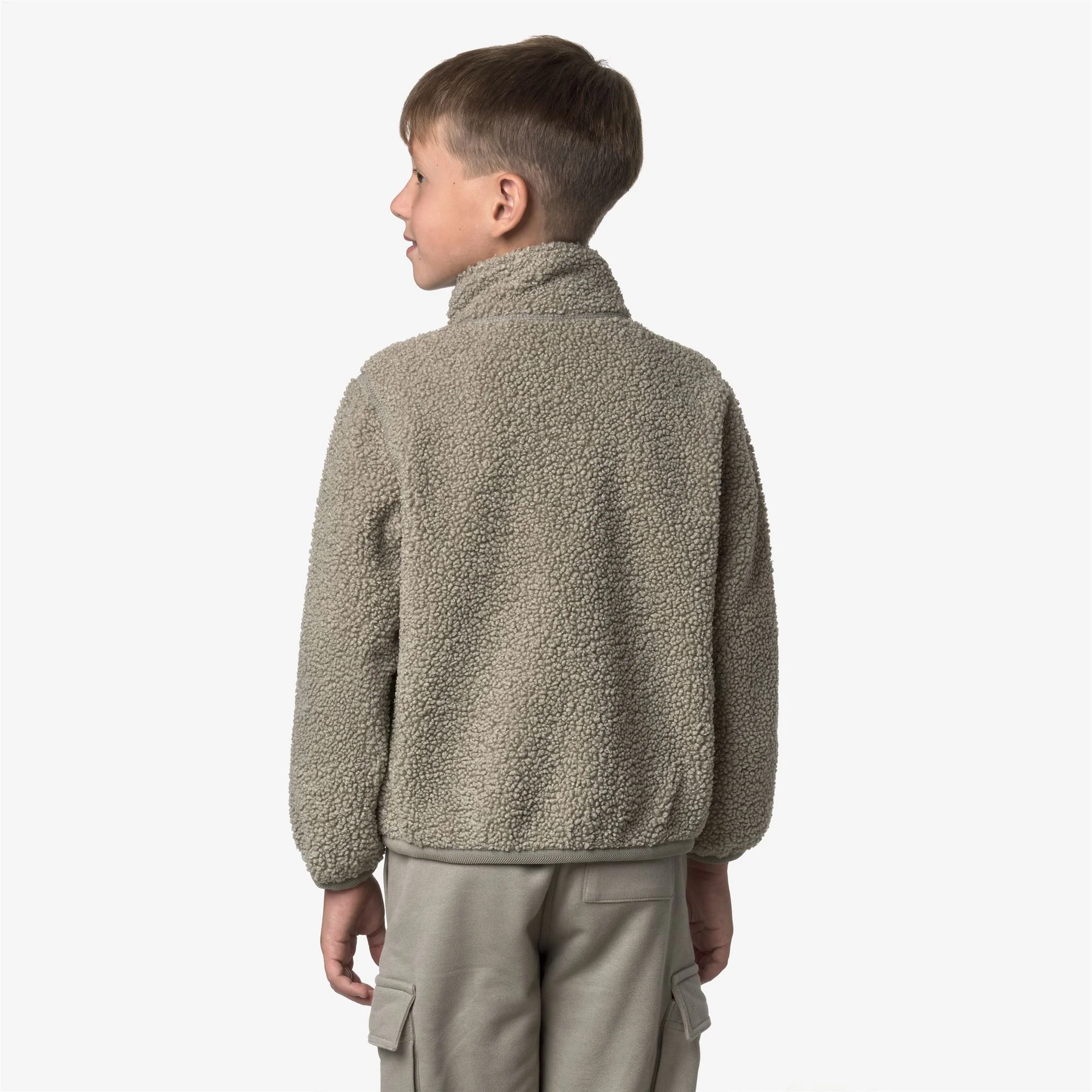 P. PASCAL SHERPA POLAR REVERSIBLE - Fleece - Jacket - Boy - GREEN OAK-BLUE DEEP COBALT - Image 6