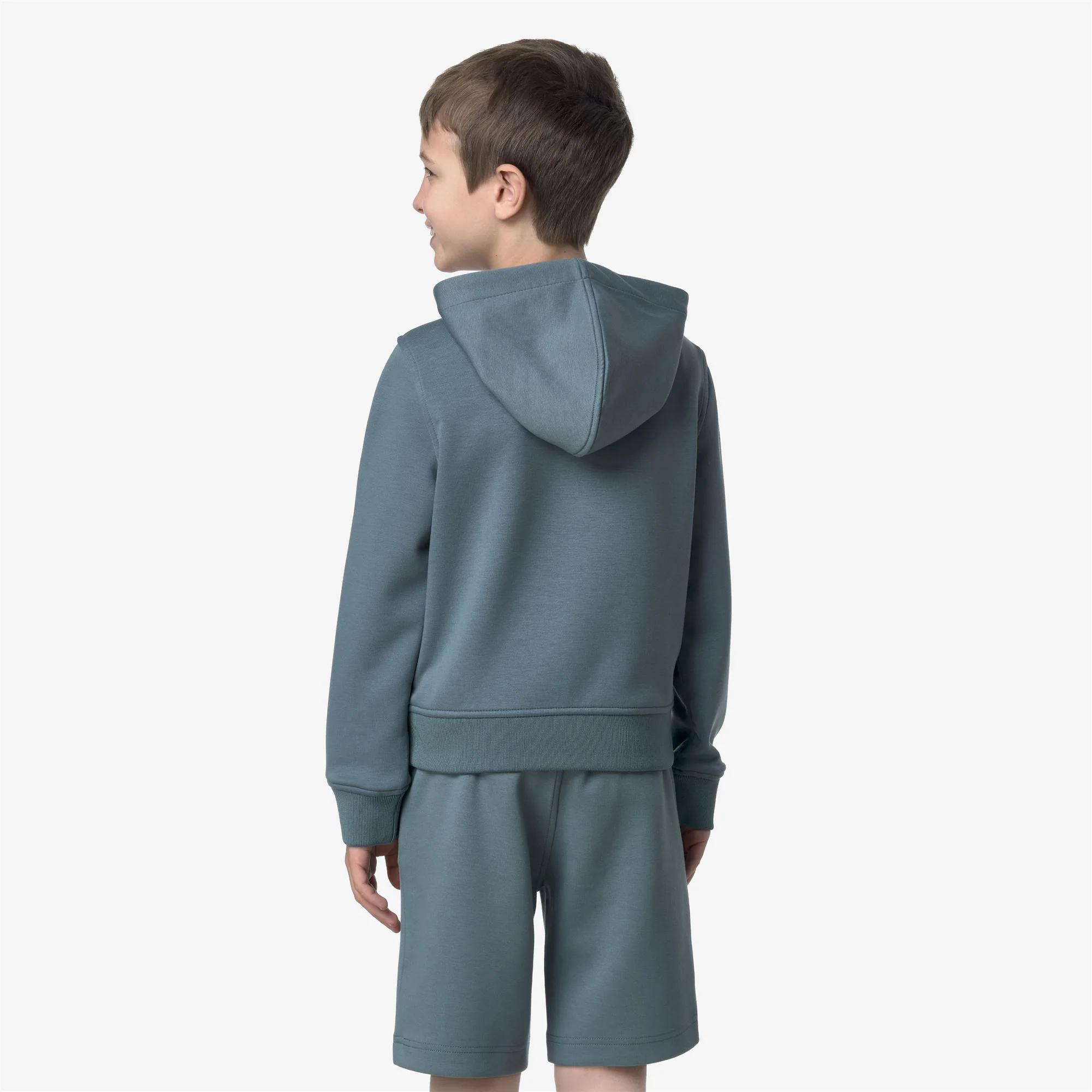 P. RAINER LIGHT SPACER - Fleece - Jacket - Boy - GREEN IRON - Image 5