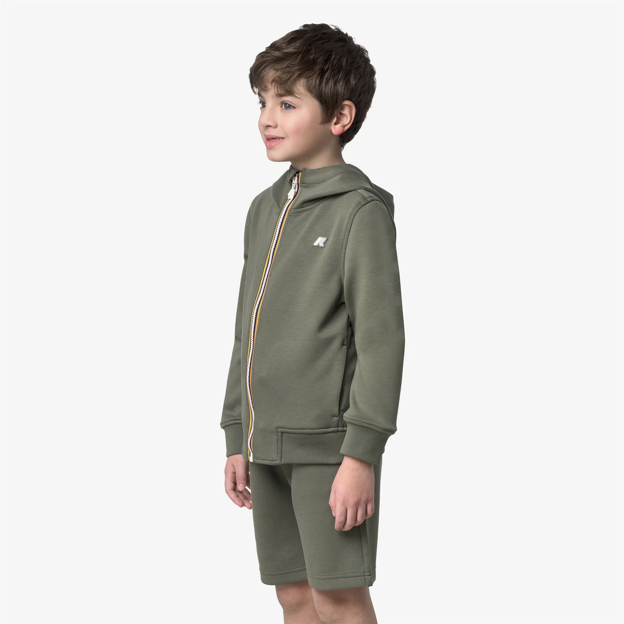 P. RAINER LIGHT SPACER - Fleece - Jacket - Boy - GREEN LICHEN - Image 4