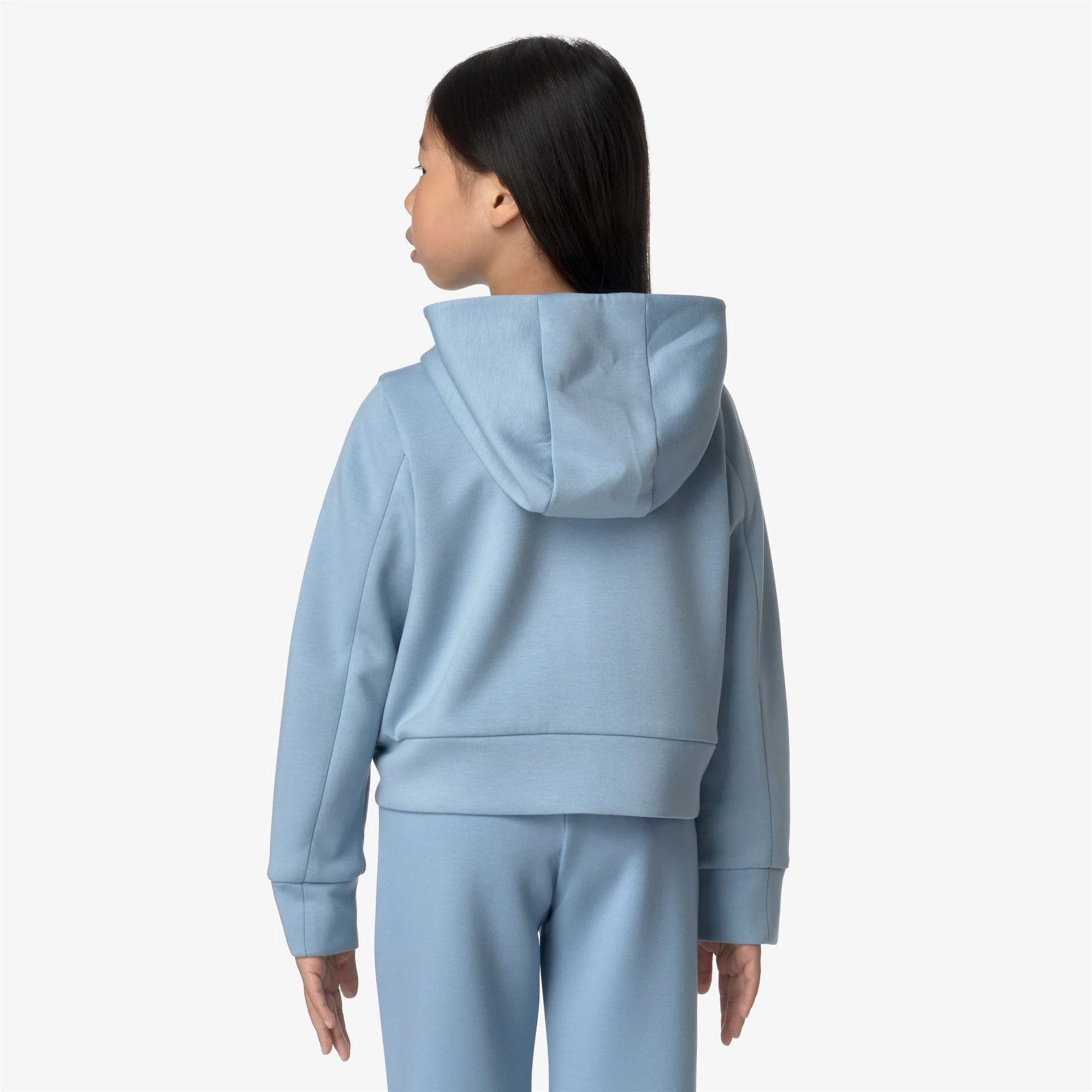 P. DIVINE LIGHT SPACER - Fleece - Hoodie Full Zip - Girl - BLUE AVIO - Image 5