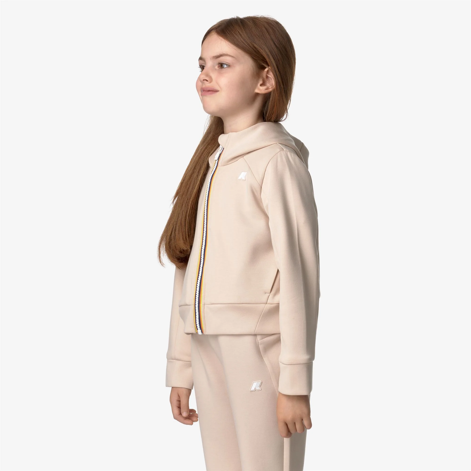 P. DIVINE LIGHT SPACER - Fleece - Hoodie Full Zip - Girl - PINK TINT - Image 4