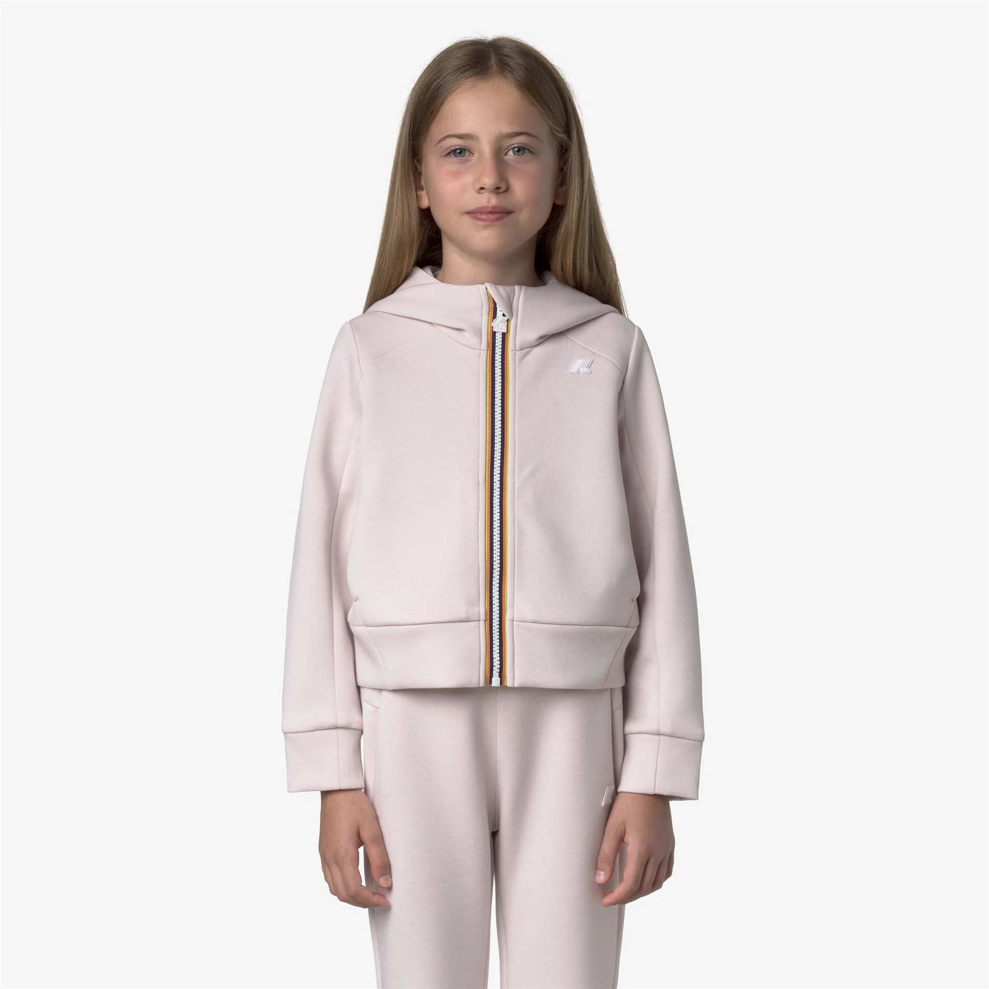 P. DIVINE LIGHT SPACER - Fleece - Hoodie Full Zip - Girl - ROSE HUSHED - Image 3