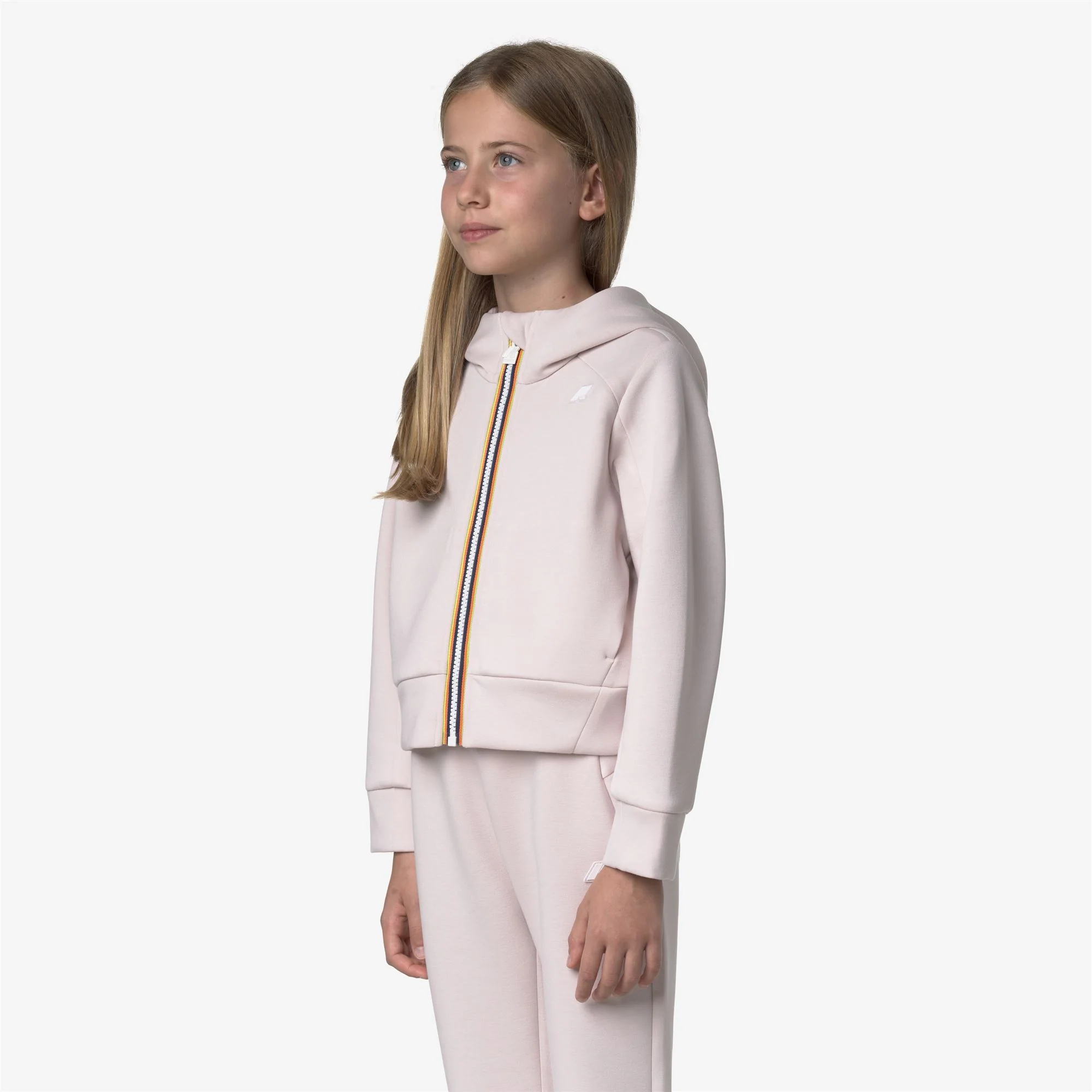 P. DIVINE LIGHT SPACER - Fleece - Hoodie Full Zip - Girl - ROSE HUSHED - Image 4