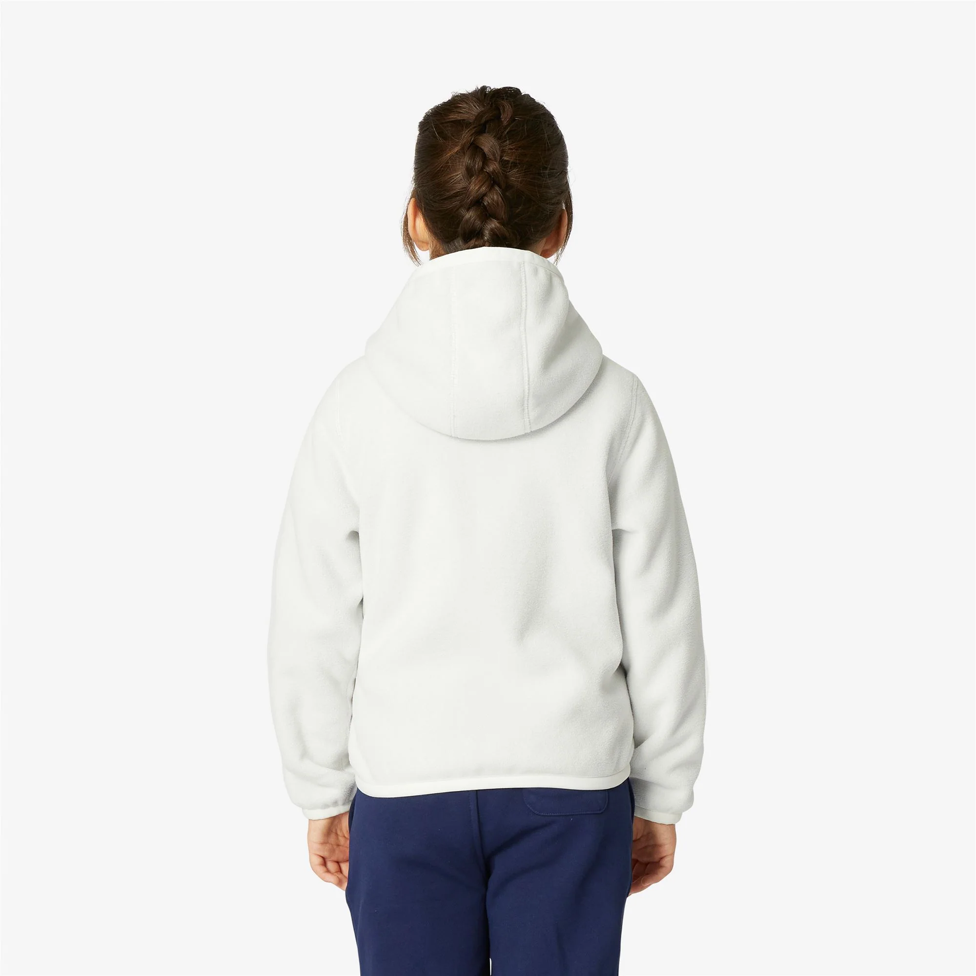 P. LILY POLAR REVERSIBLE - Fleece - Jacket - Girl - WHITE MILK-BLACK PURE - Image 6