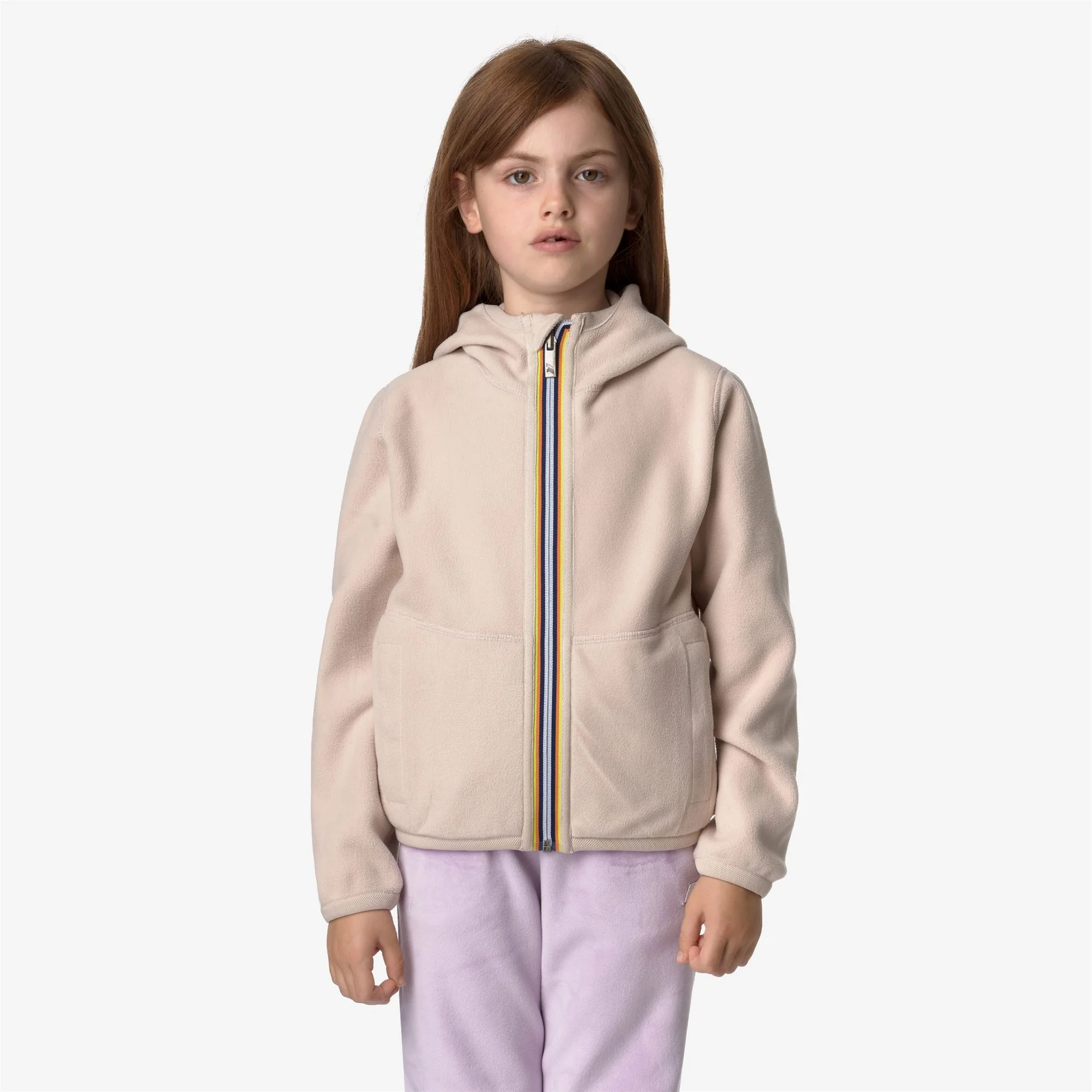 P. LILY VELOUR POLAR REVERSIBLE - Fleece - Jacket - Girl - PINK TINT-PINK TINT - Image 3