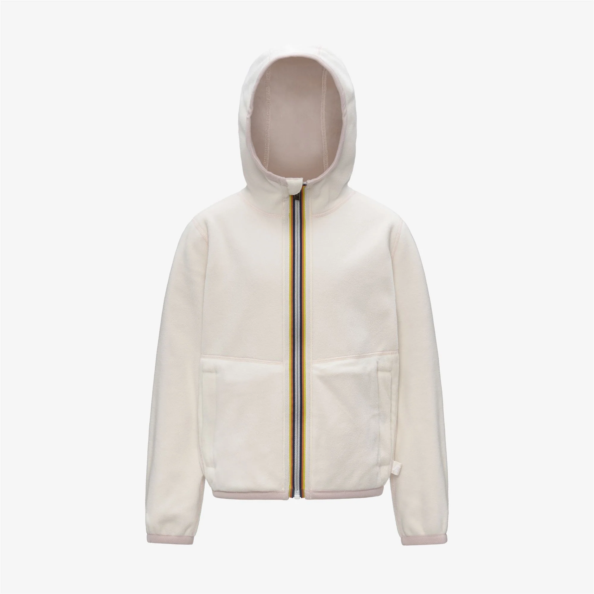 P. LILY VELOUR POLAR REVERSIBLE - Fleece - Jacket - Girl - ROSE HUSHED-WHITE GARDENIA - Image 2
