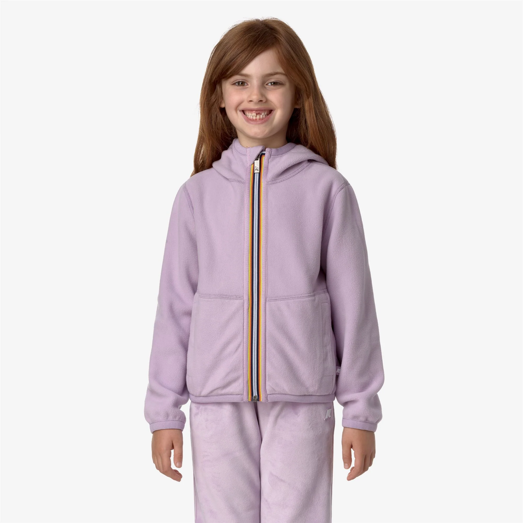 P. LILY VELOUR POLAR REVERSIBLE - Fleece - Jacket - Girl - VIOLET LT LILAC - Image 3