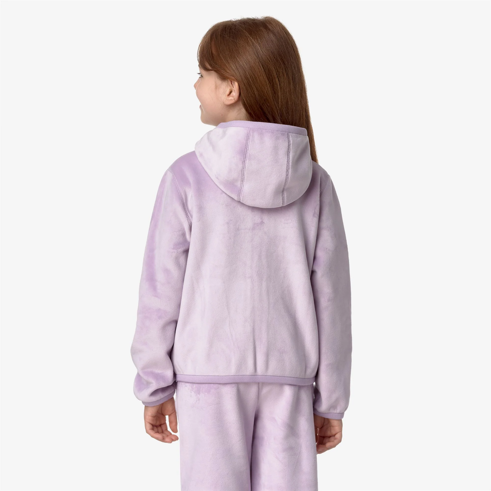 P. LILY VELOUR POLAR REVERSIBLE - Fleece - Jacket - Girl - VIOLET LT LILAC - Image 6