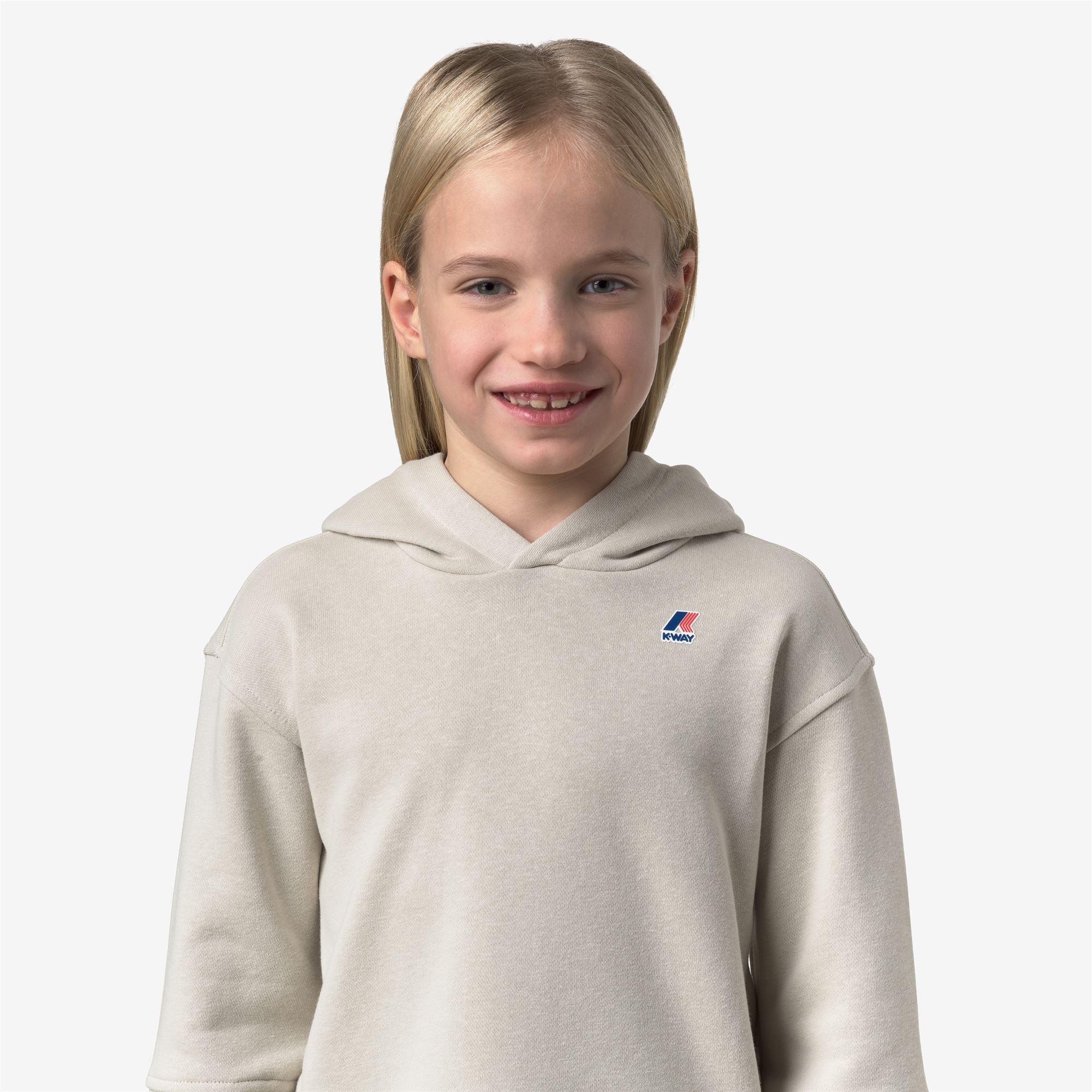 P. NINETTE PC - Fleece - Hoodie - Girl - BEIGE LT - Image 2