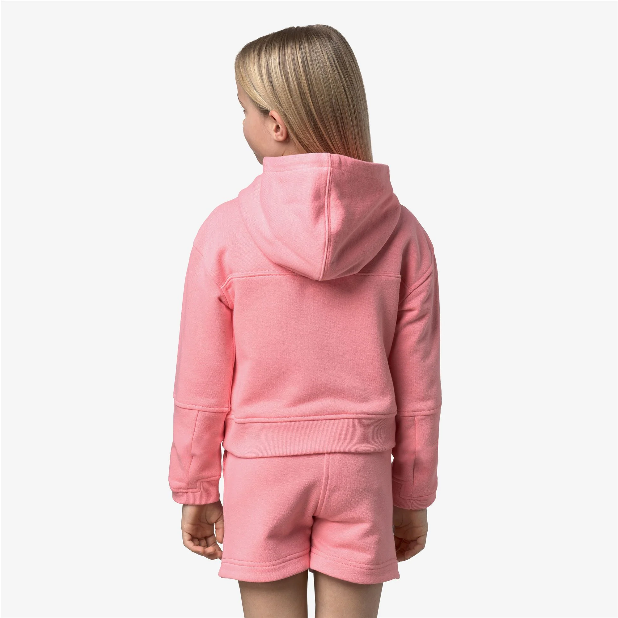 P. NINETTE PC - Fleece - Hoodie - Girl - PINK GERANIUM - Image 5