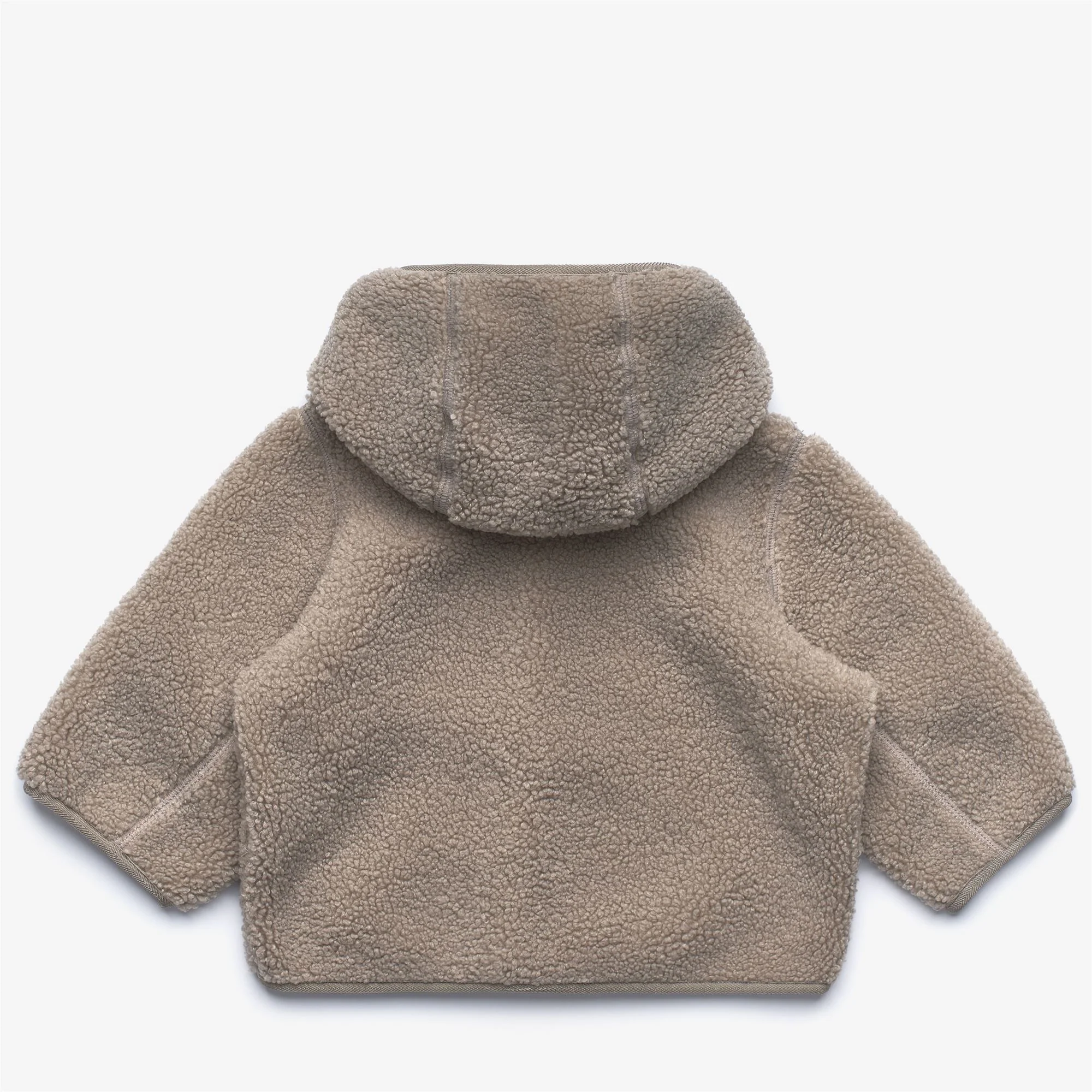 E. JANNE POLAR - Fleece - Hoodie Full Zip - Kid unisex - BEIGE CASHMERE-BEIGE CASHMERE - Image 2