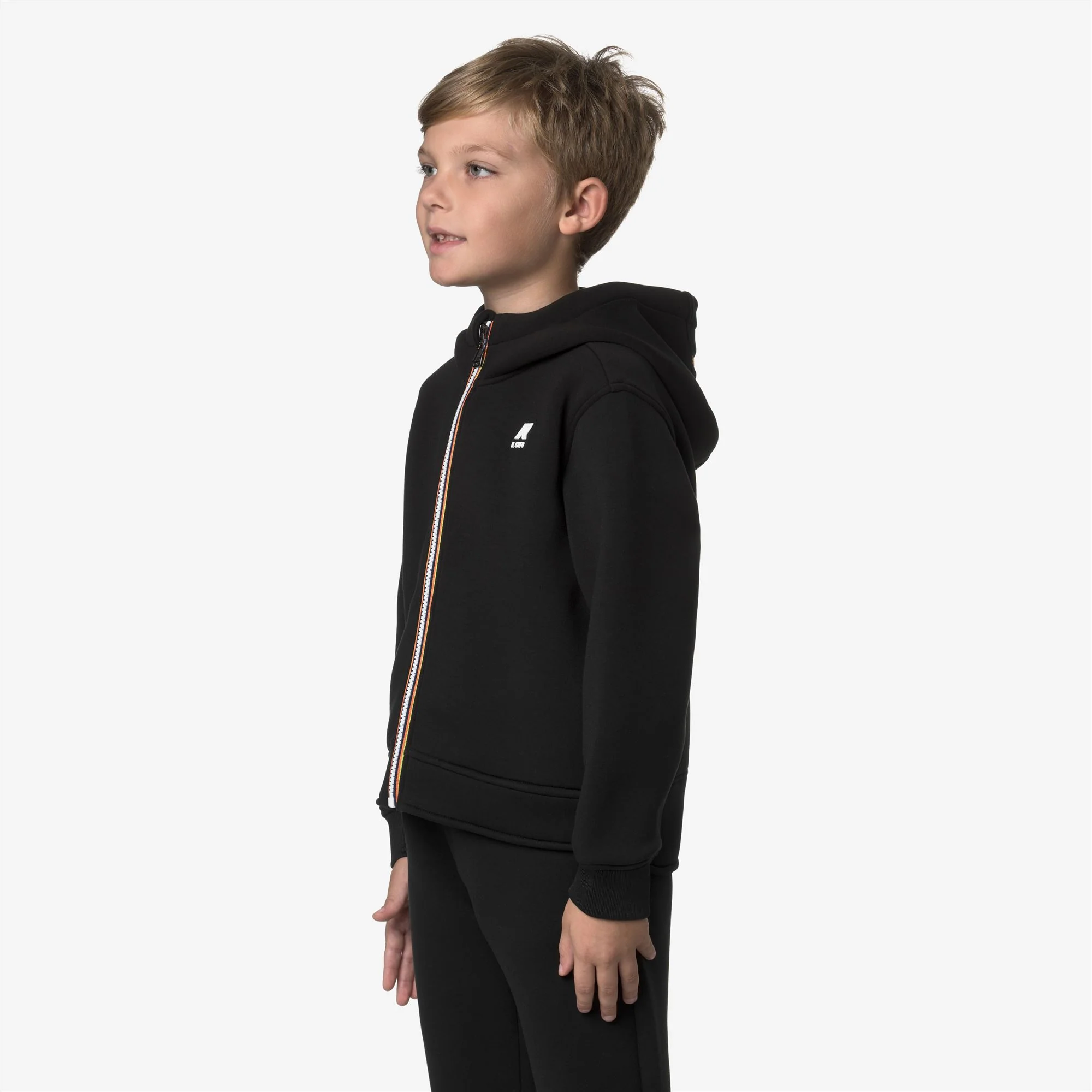P. ALEC - Fleece - Jacket - Kid unisex - BLACK PURE - Image 4