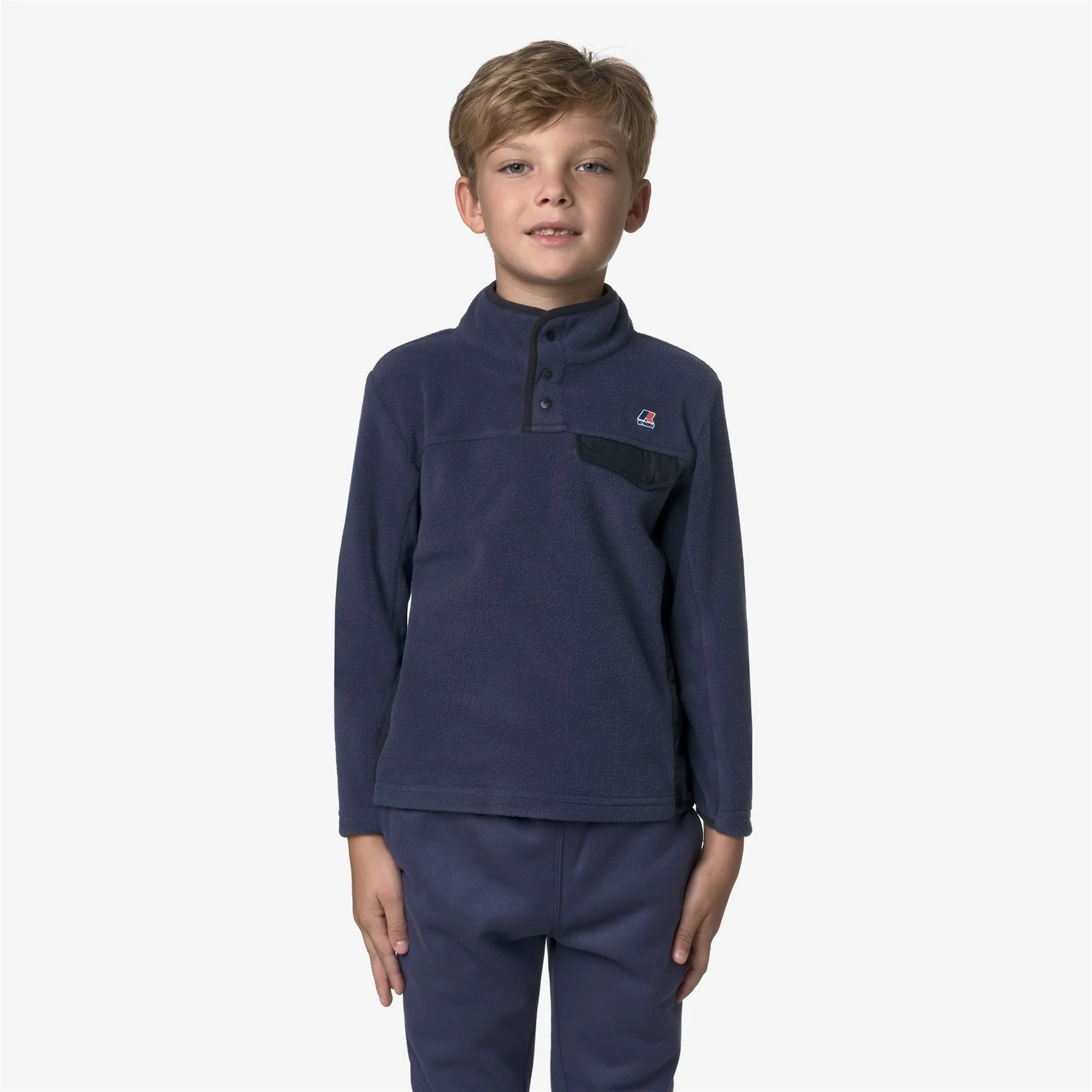 P. BARNABE 4.0 POLAR - Fleece - Jumper - Kid unisex - BLUE DEEP COBALT-BLUE DEPTH - Image 3