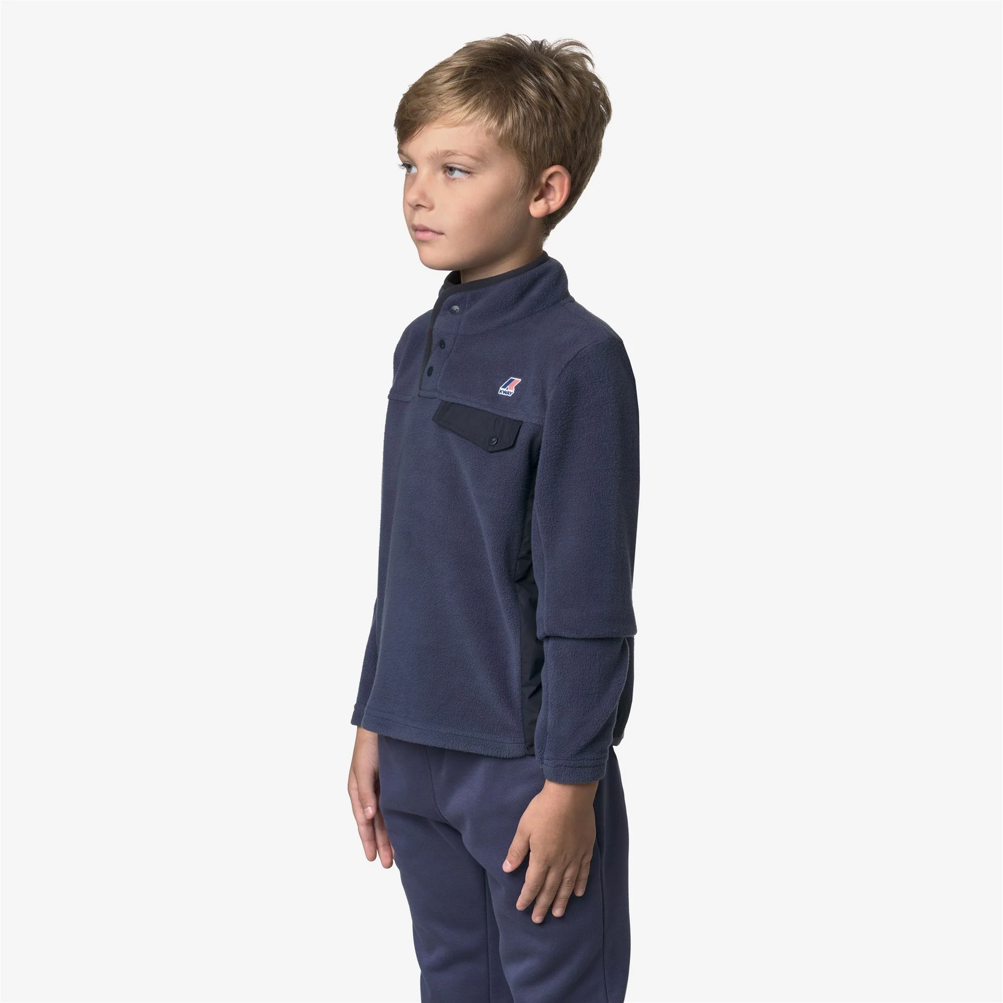 P. BARNABE 4.0 POLAR - Fleece - Jumper - Kid unisex - BLUE DEEP COBALT-BLUE DEPTH - Image 4