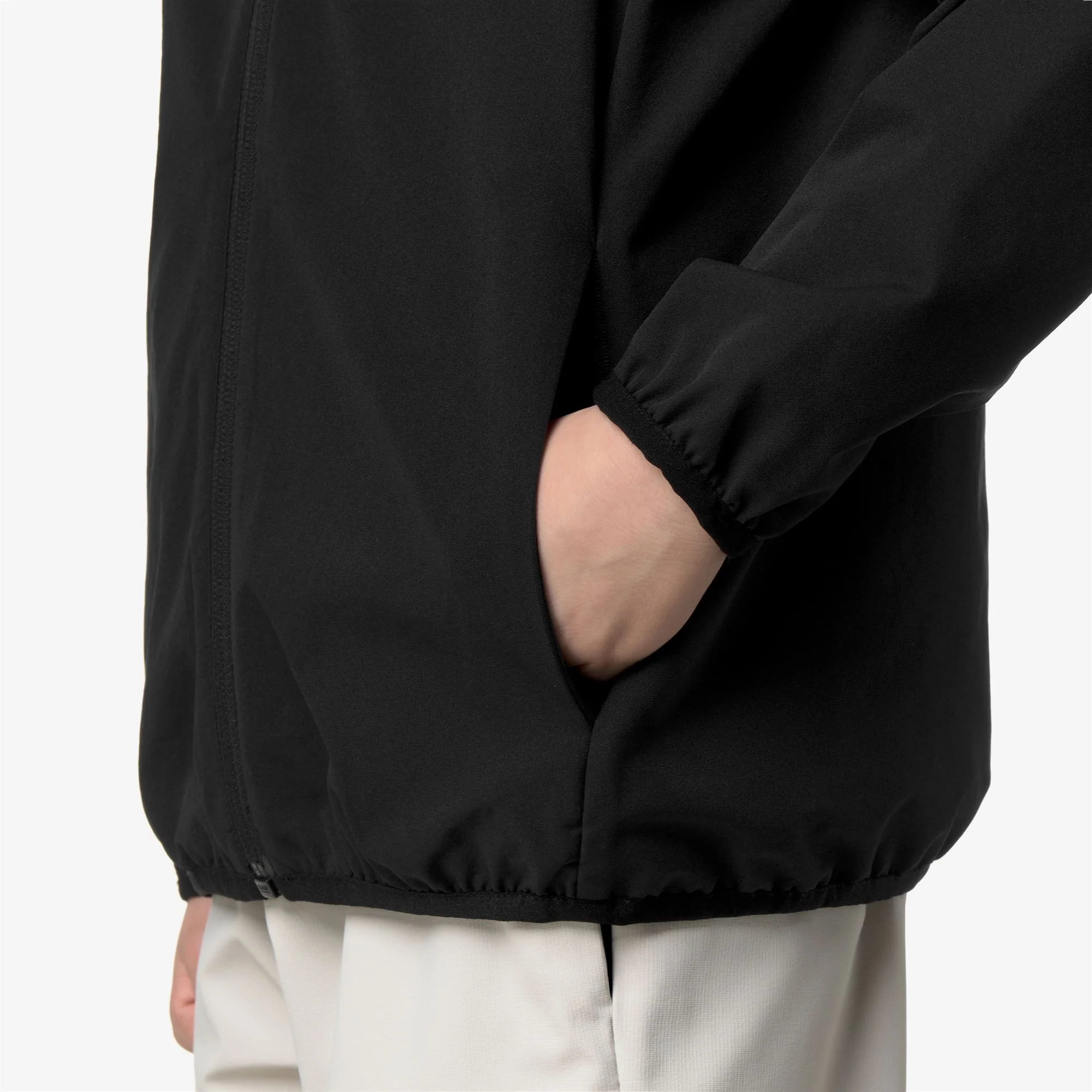 P. JOURNEER TRAVEL - Fleece - Jacket - Kid unisex - BLACK PURE - Image 3