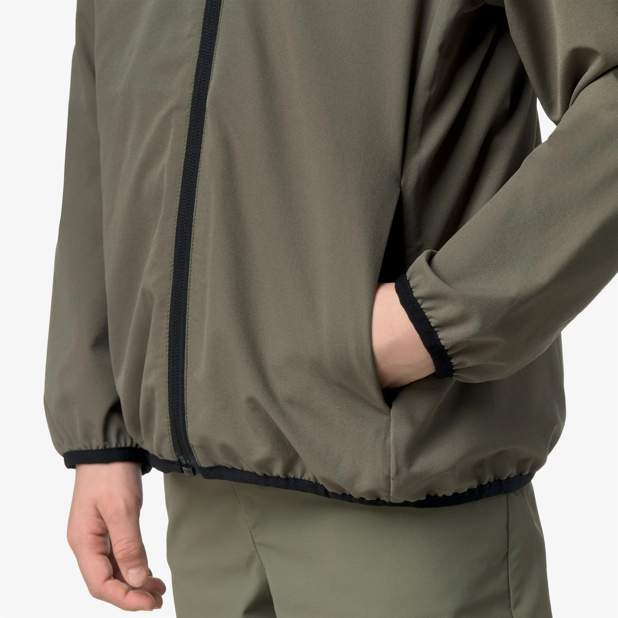 P. JOURNEER TRAVEL - Fleece - Jacket - Kid unisex - GREEN LICHEN - Image 3