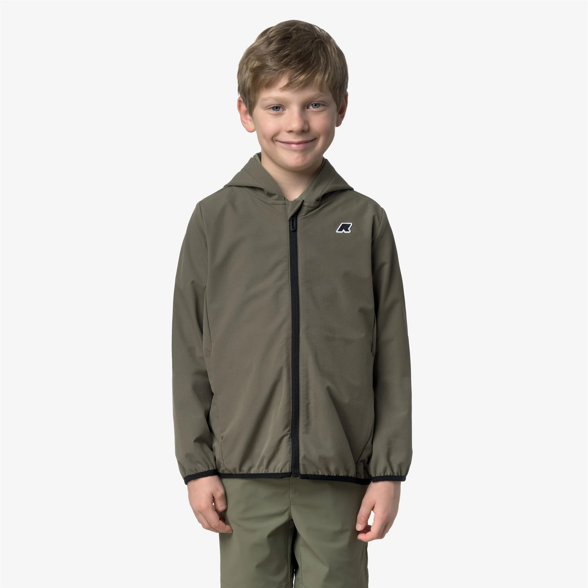 P. JOURNEER TRAVEL - Fleece - Jacket - Kid unisex - GREEN LICHEN - Image 4