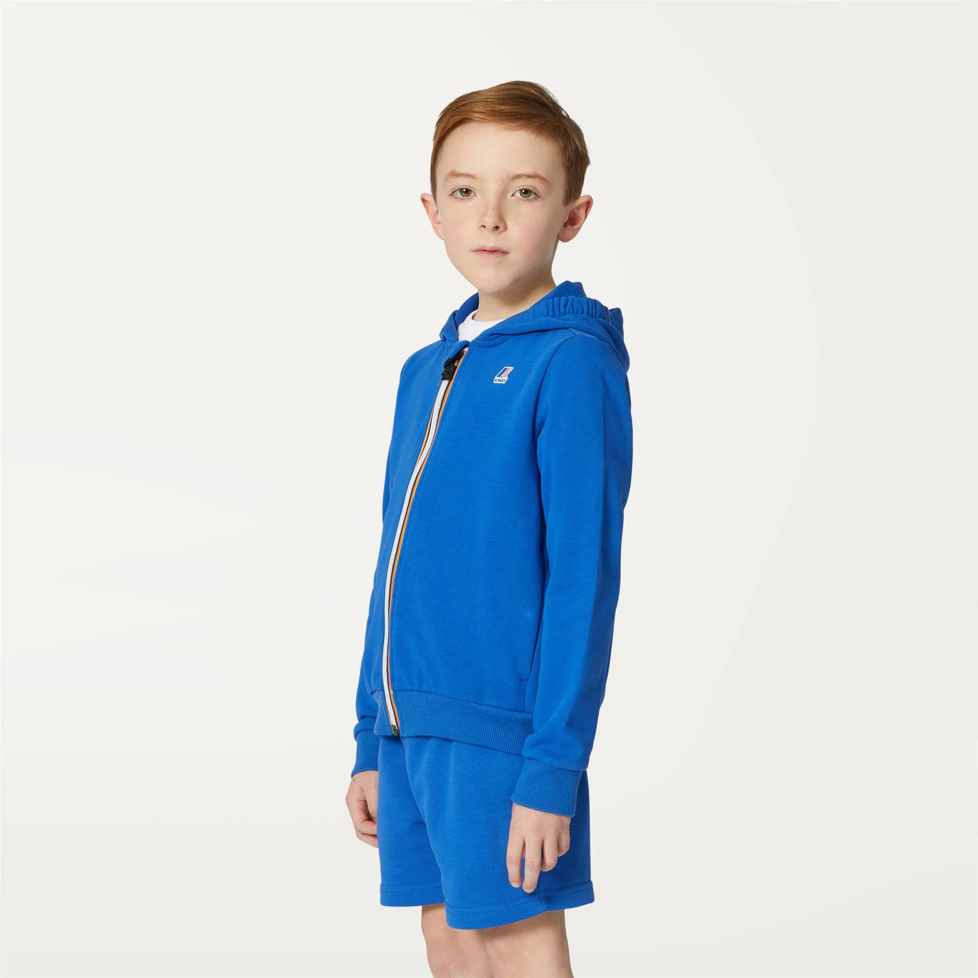 P. LE VRAI ARNEL POLY COTTON - Fleece - Jacket - Kid unisex - BLUE ROYAL MARINE - Image 4