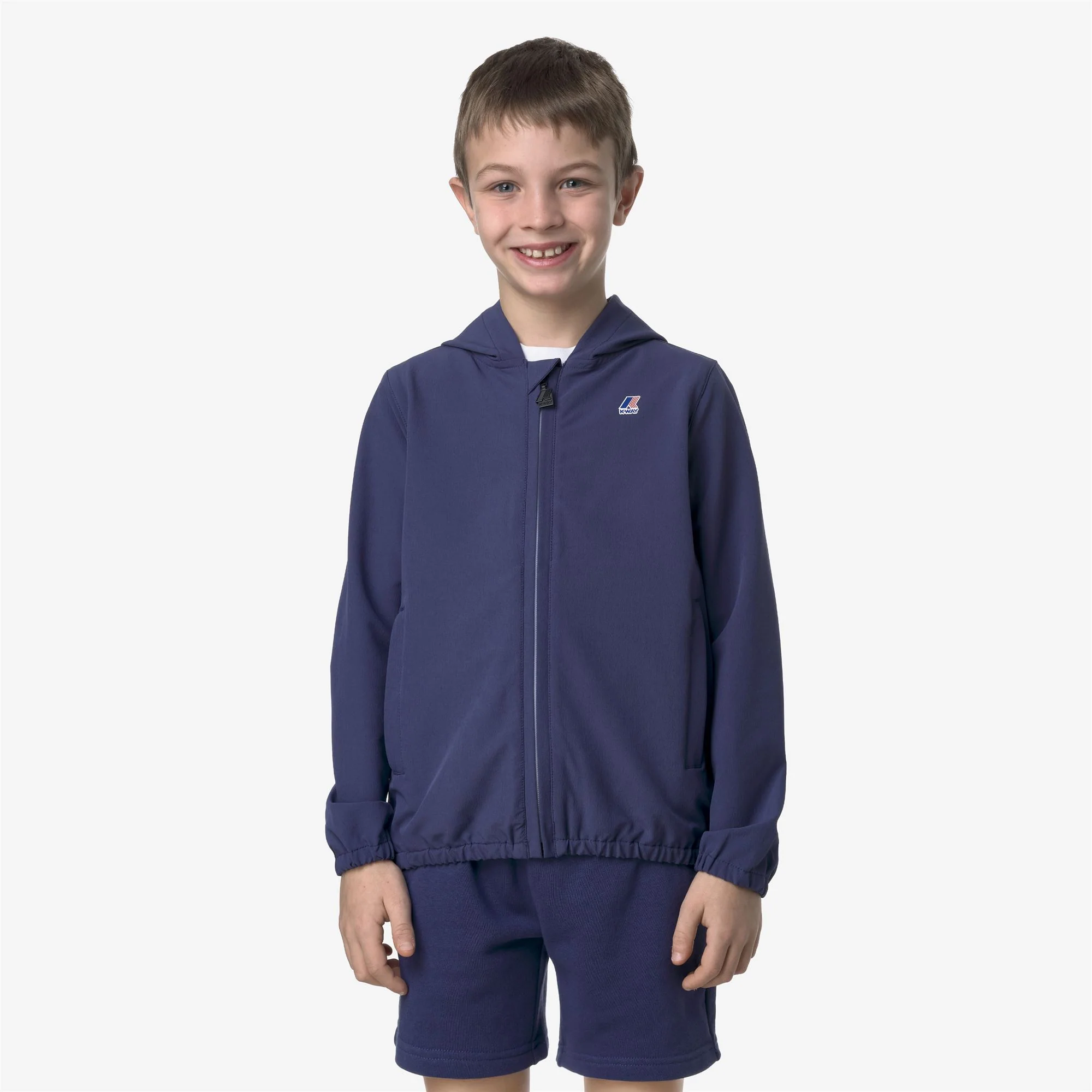 P. LE VRAI GARETH - Fleece - Jacket - Kid unisex - BLUE DEEP COBALT - Image 4