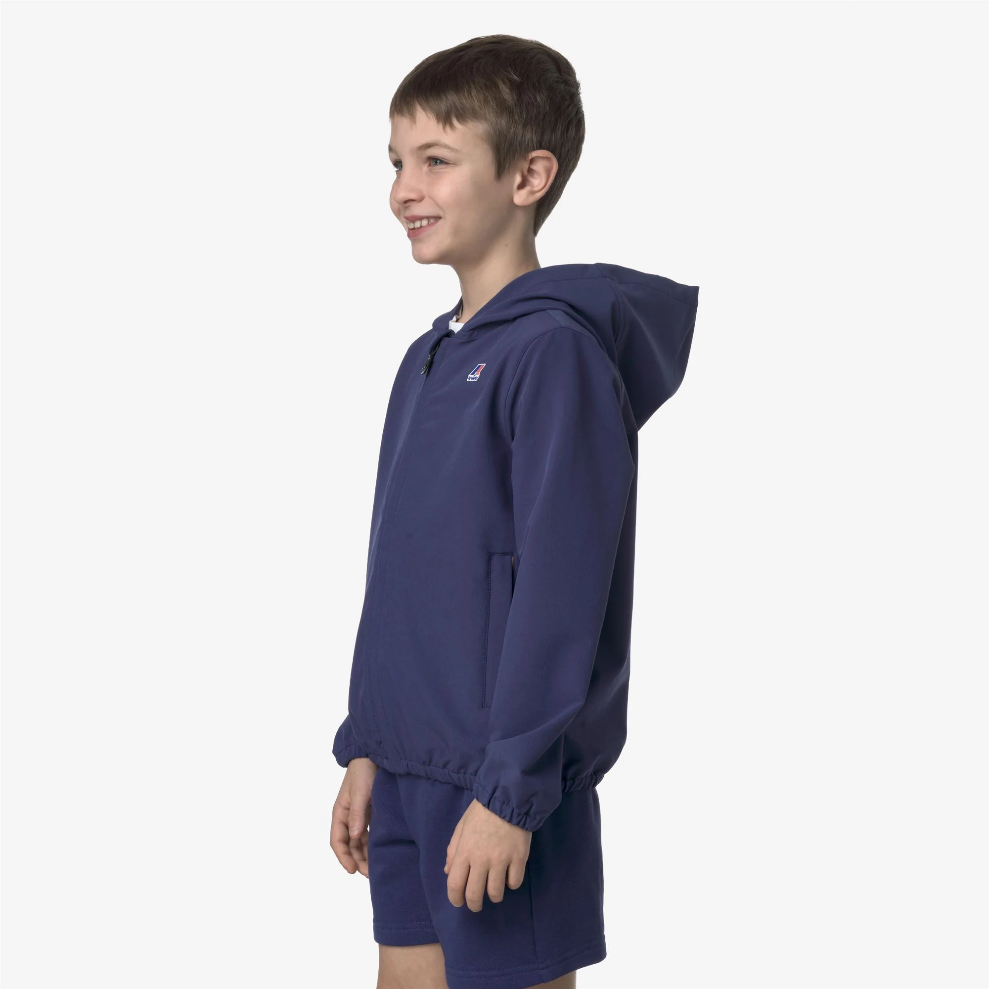 P. LE VRAI GARETH - Fleece - Jacket - Kid unisex - BLUE DEEP COBALT - Image 5