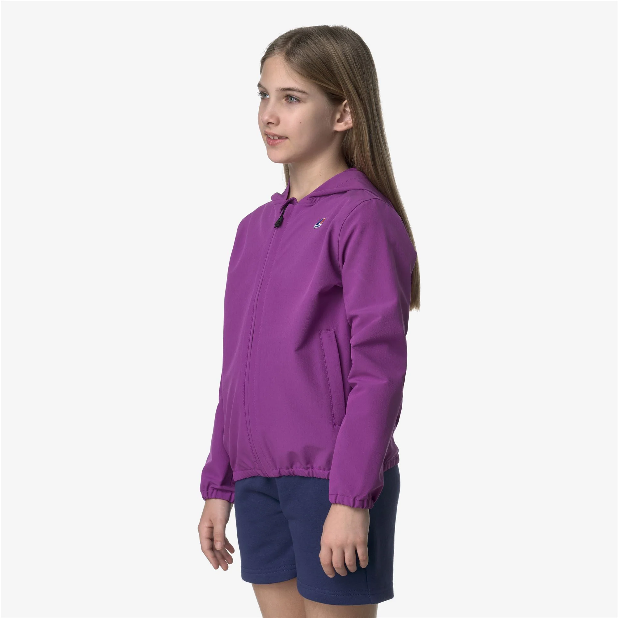 P. LE VRAI GARETH - Fleece - Jacket - Kid unisex - VIOLET - Image 5