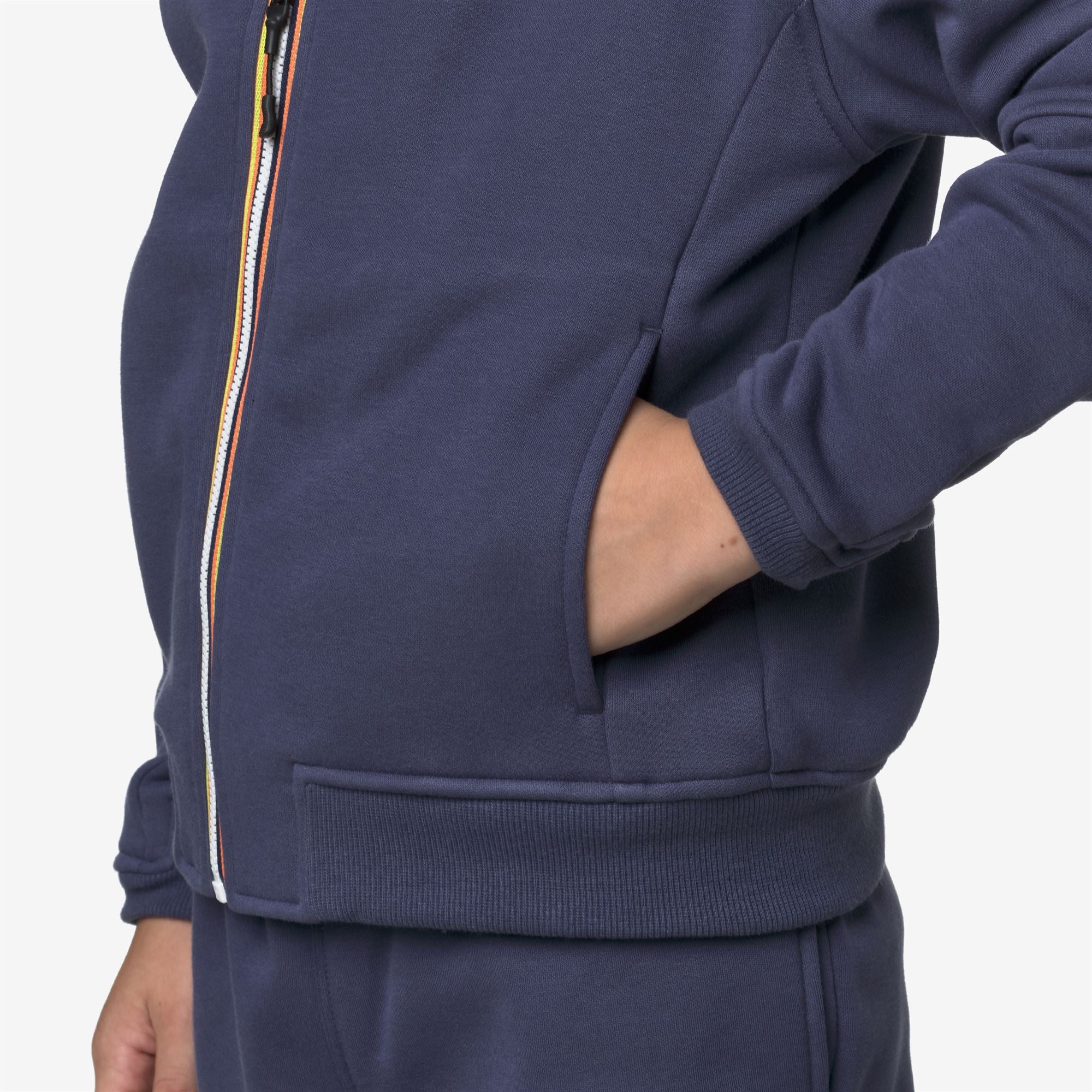 P. PROS BRUSHED PC - Fleece - Hoodie Full Zip - Kid unisex - BLUE DEEP COBALT - Image 2