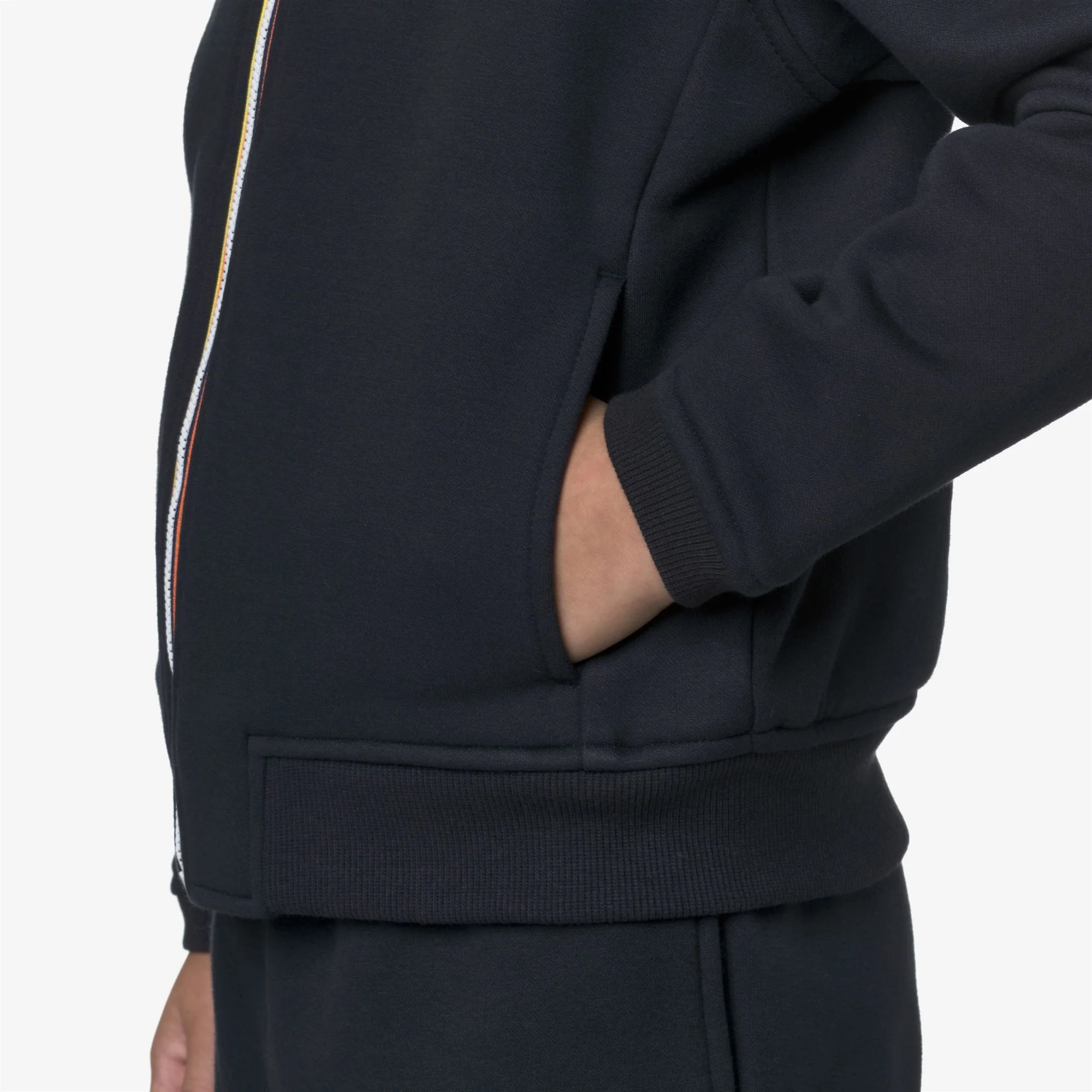P. PROS BRUSHED PC - Fleece - Hoodie Full Zip - Kid unisex - BLUE DEPTH - Image 3