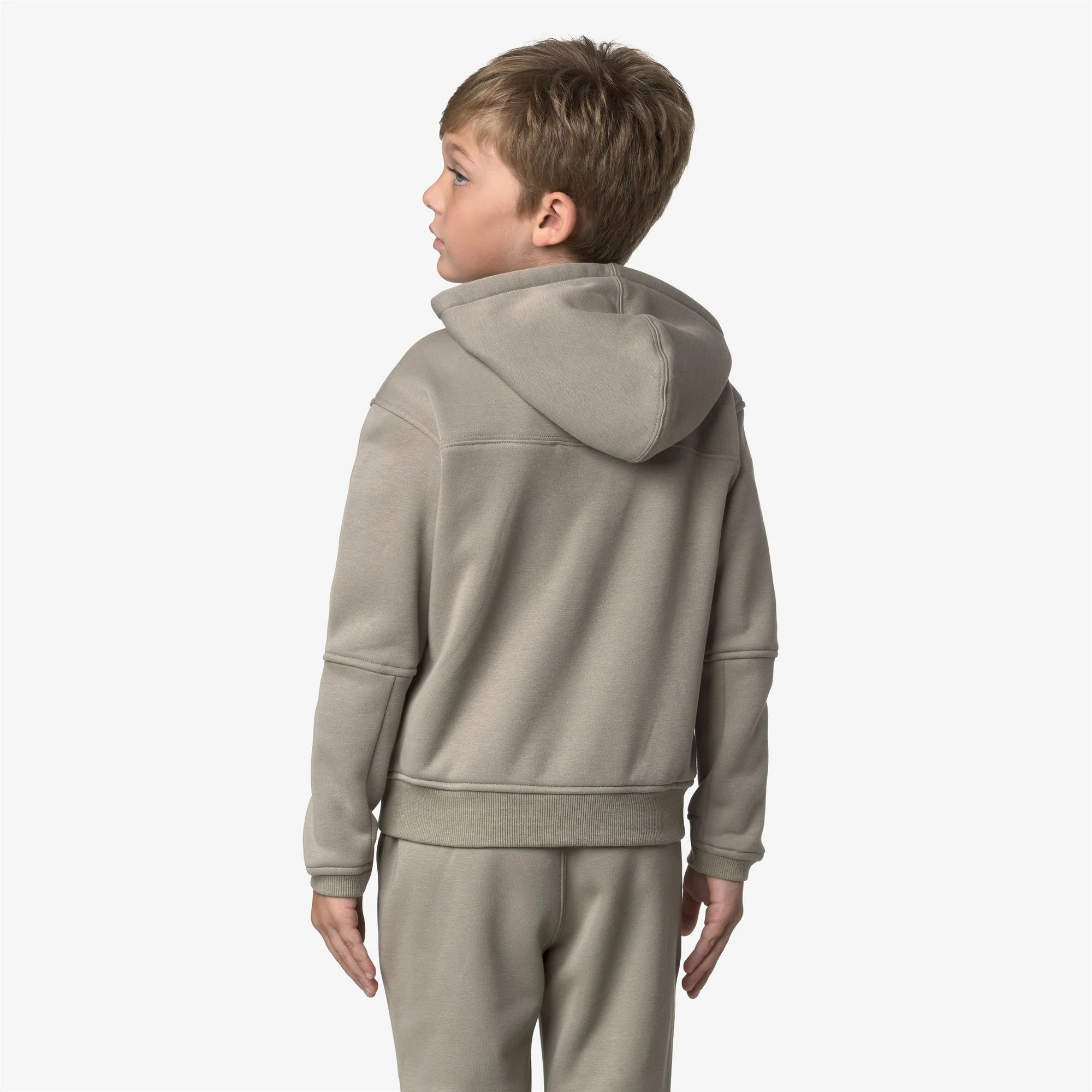 P. PROS BRUSHED PC - Fleece - Hoodie Full Zip - Kid unisex - GREEN OAK - Image 5