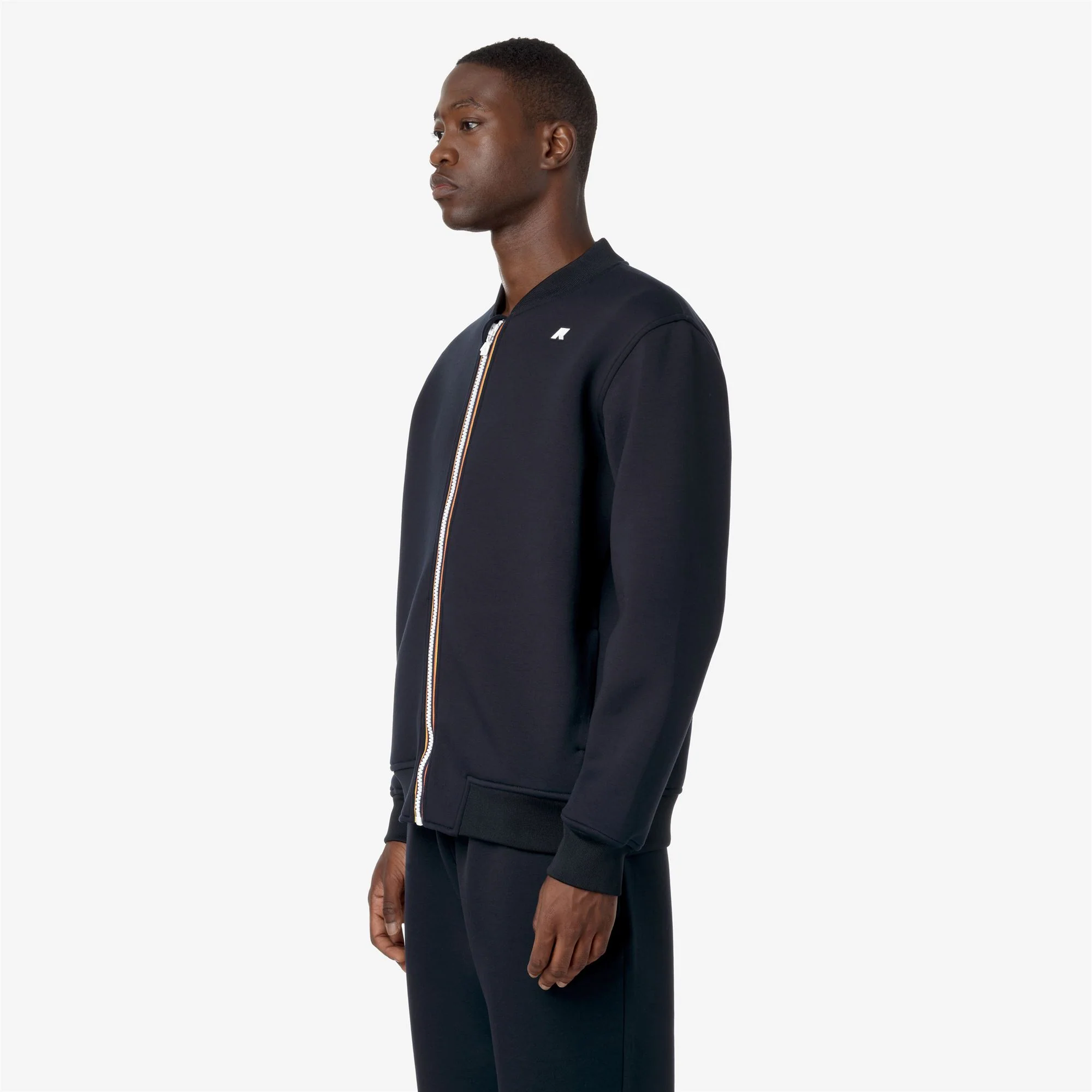 ABEL SPACER - Fleece - Jacket - Man - BLUE DEPTH - Image 4