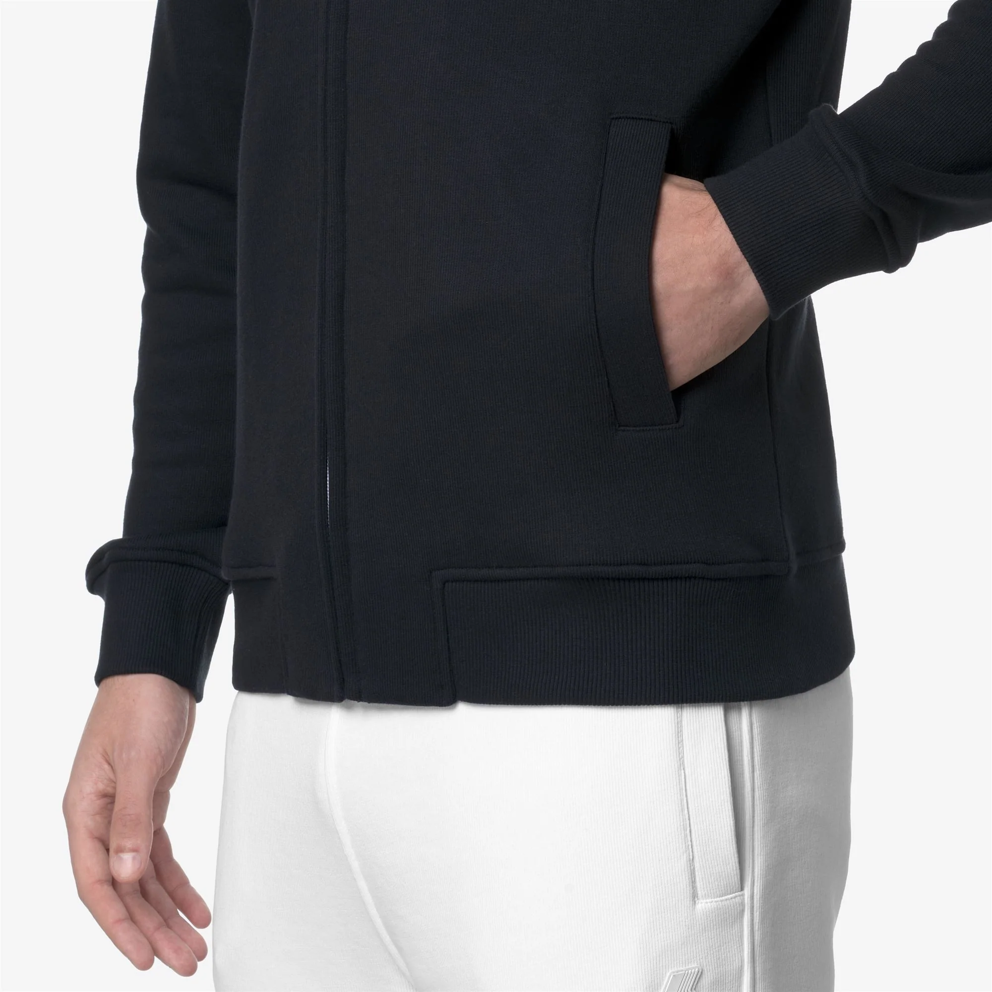 ANTHONY FRENCH TERRY - Fleece - Jacket - Man - BLUE DEPTH - Image 2
