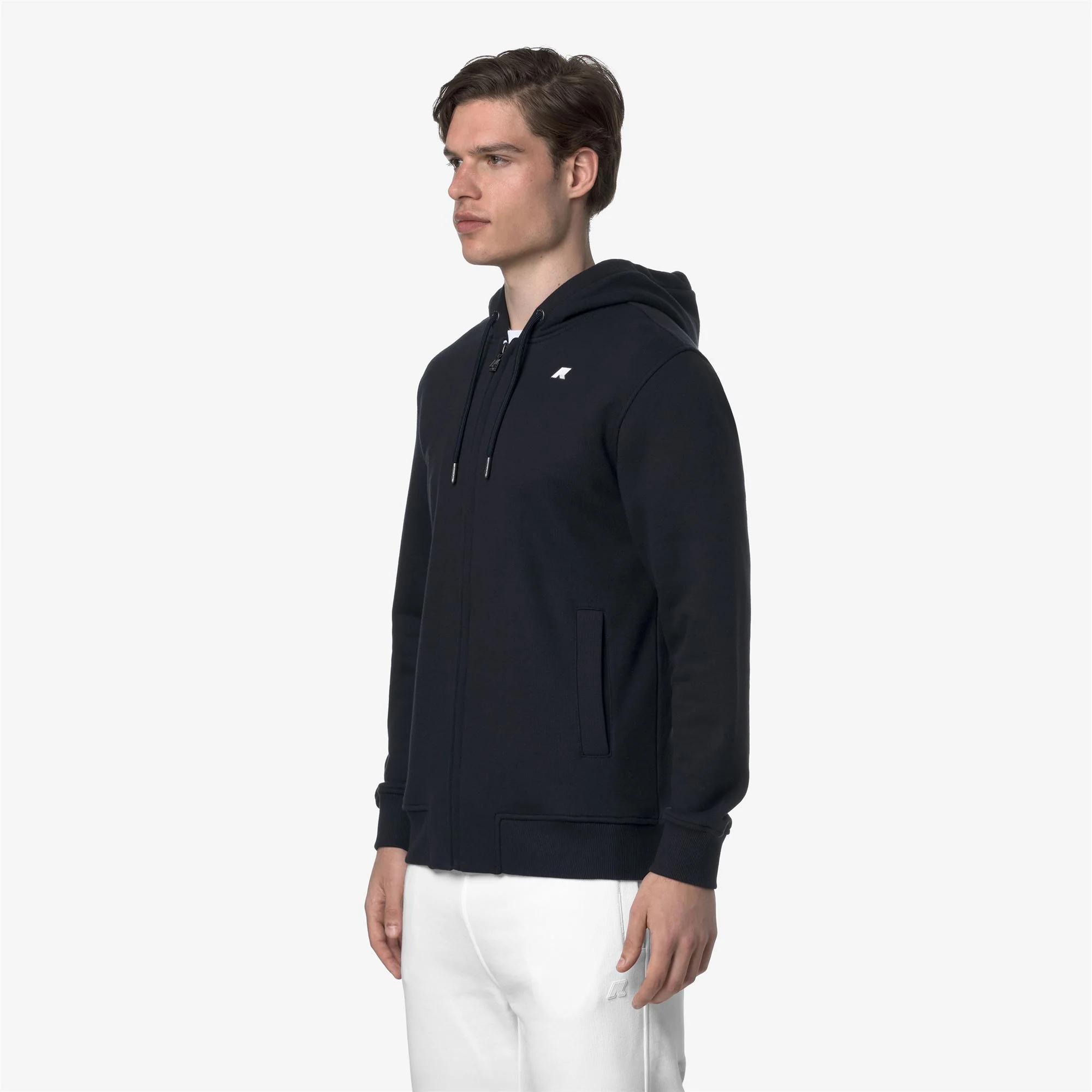 ANTHONY FRENCH TERRY - Fleece - Jacket - Man - BLUE DEPTH - Image 4
