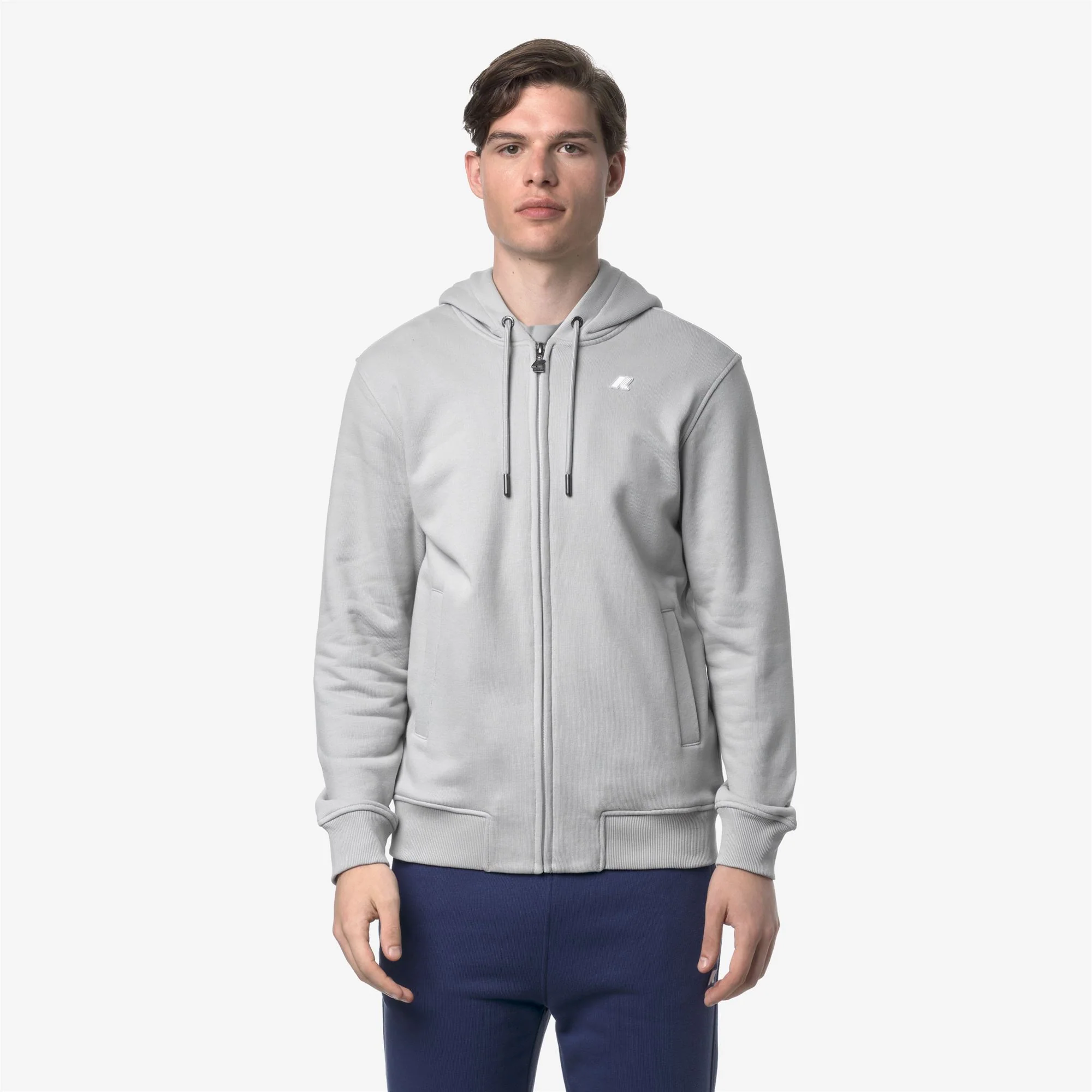 ANTHONY FRENCH TERRY - Fleece - Jacket - Man - GREY - Image 3