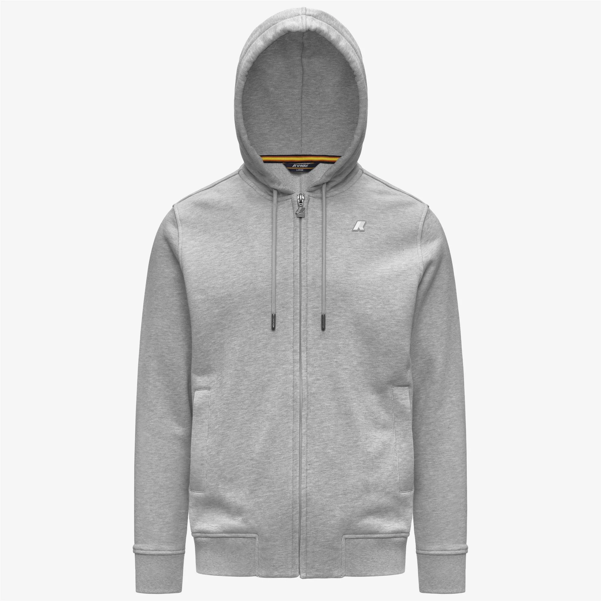 ANTHONY FRENCH TERRY - Fleece - Jacket - Man - GREY MID MEL