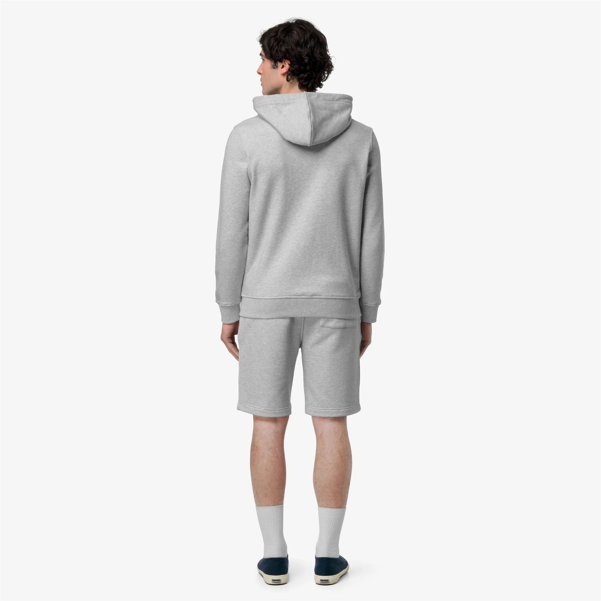 ANTHONY FRENCH TERRY - Fleece - Jacket - Man - GREY MID MEL - Image 5