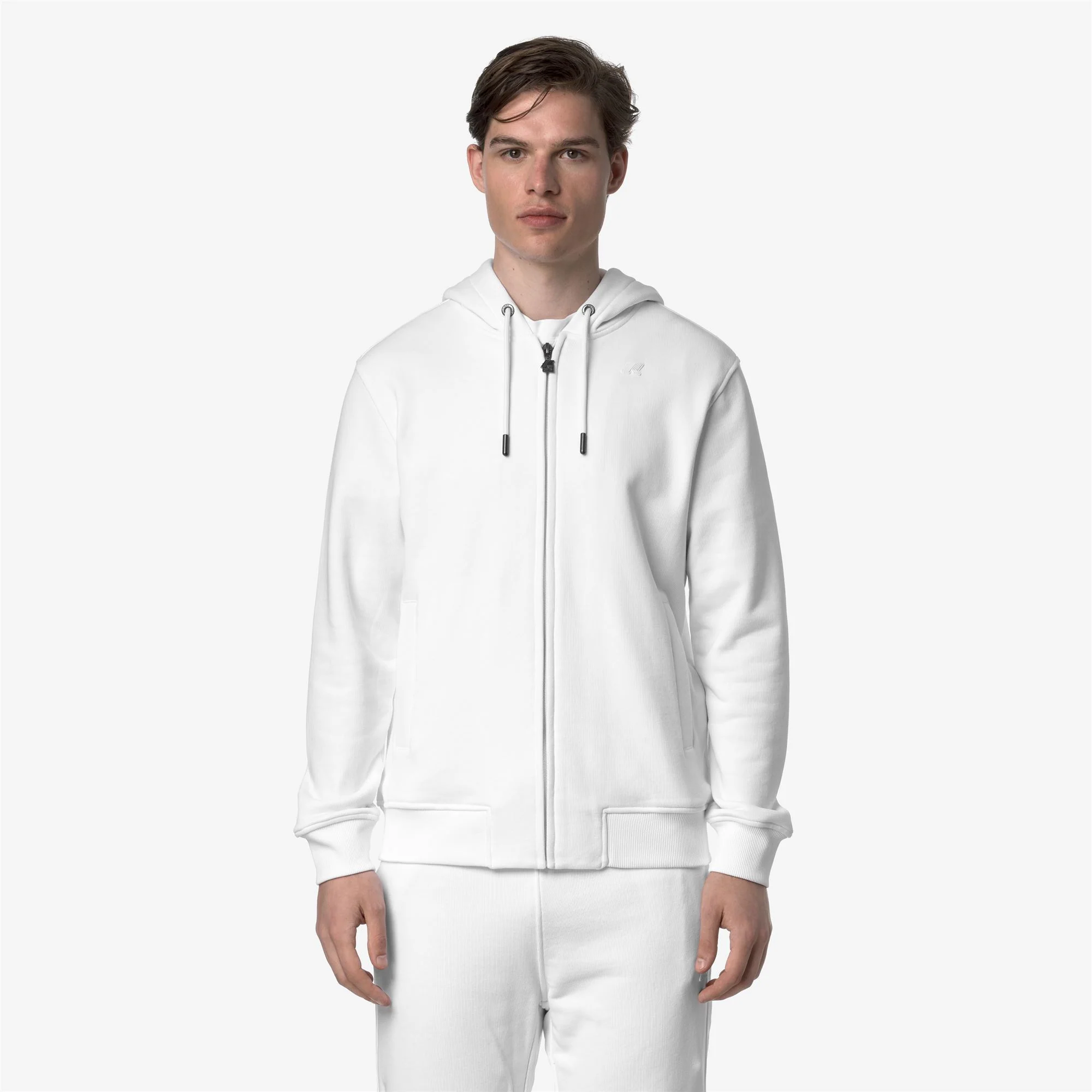 ANTHONY FRENCH TERRY - Fleece - Jacket - Man - WHITE - Image 3