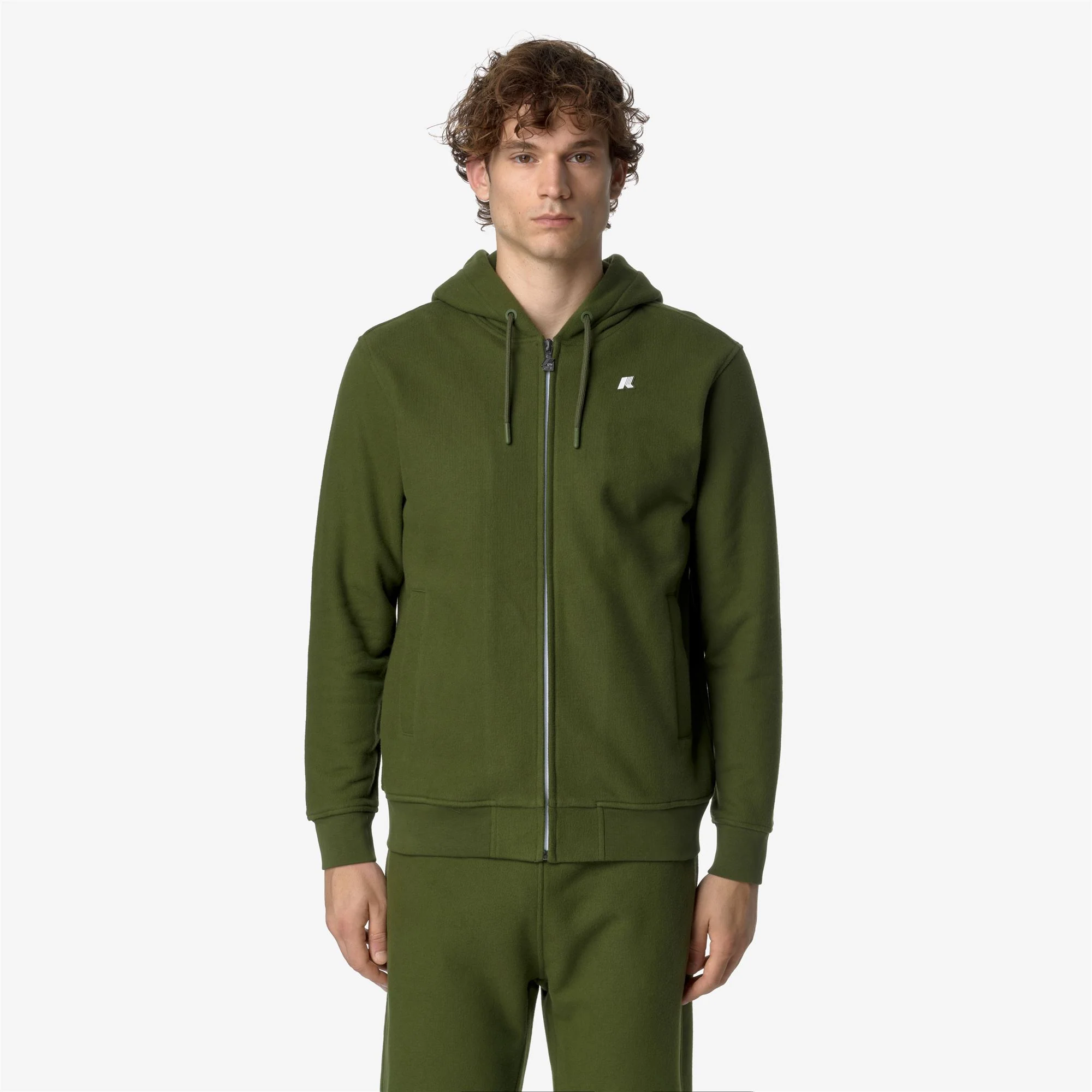 ANTHONY HEAVY FLEECE - Fleece - Jacket - Man - GREEN CYPRESS - Image 3