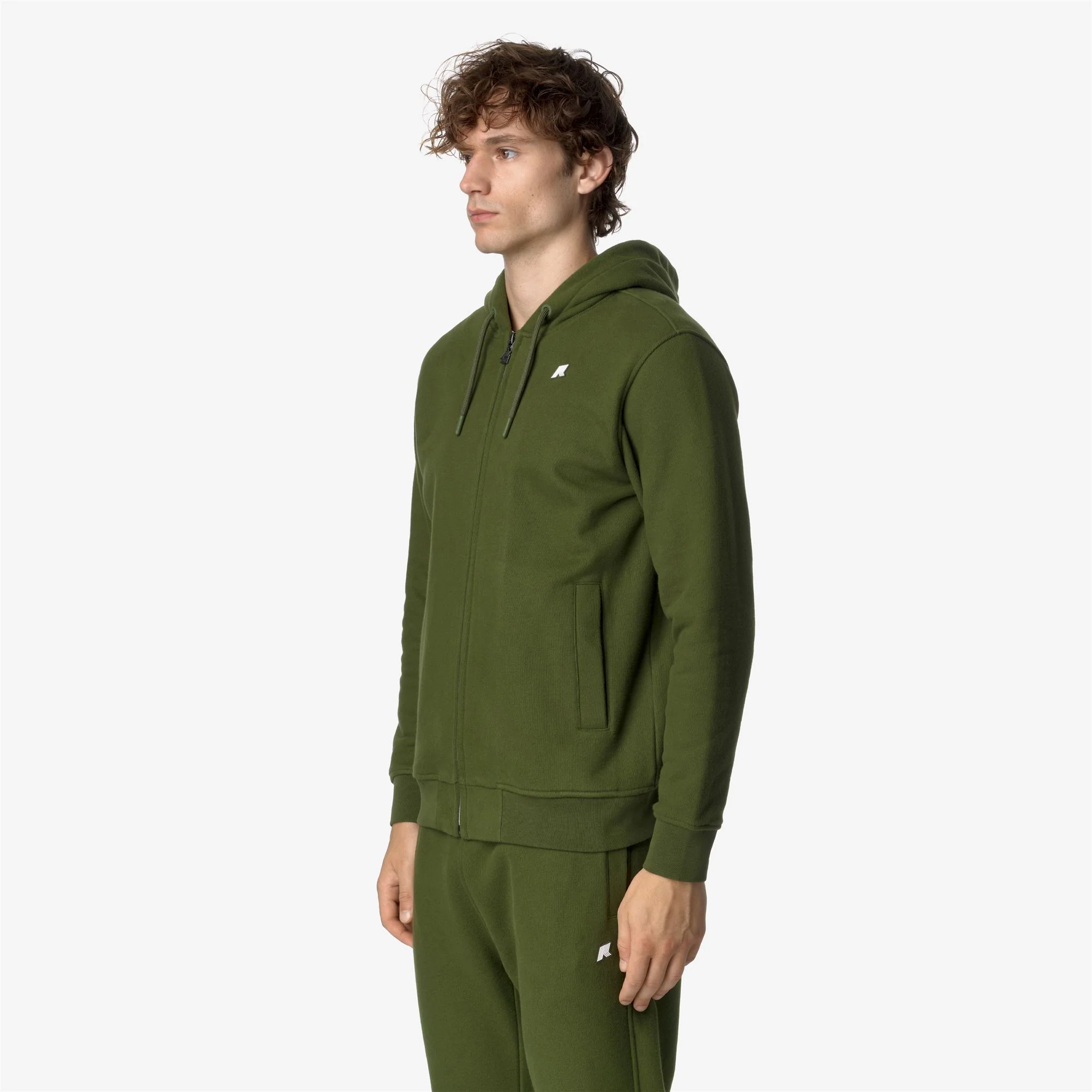 ANTHONY HEAVY FLEECE - Fleece - Jacket - Man - GREEN CYPRESS - Image 4