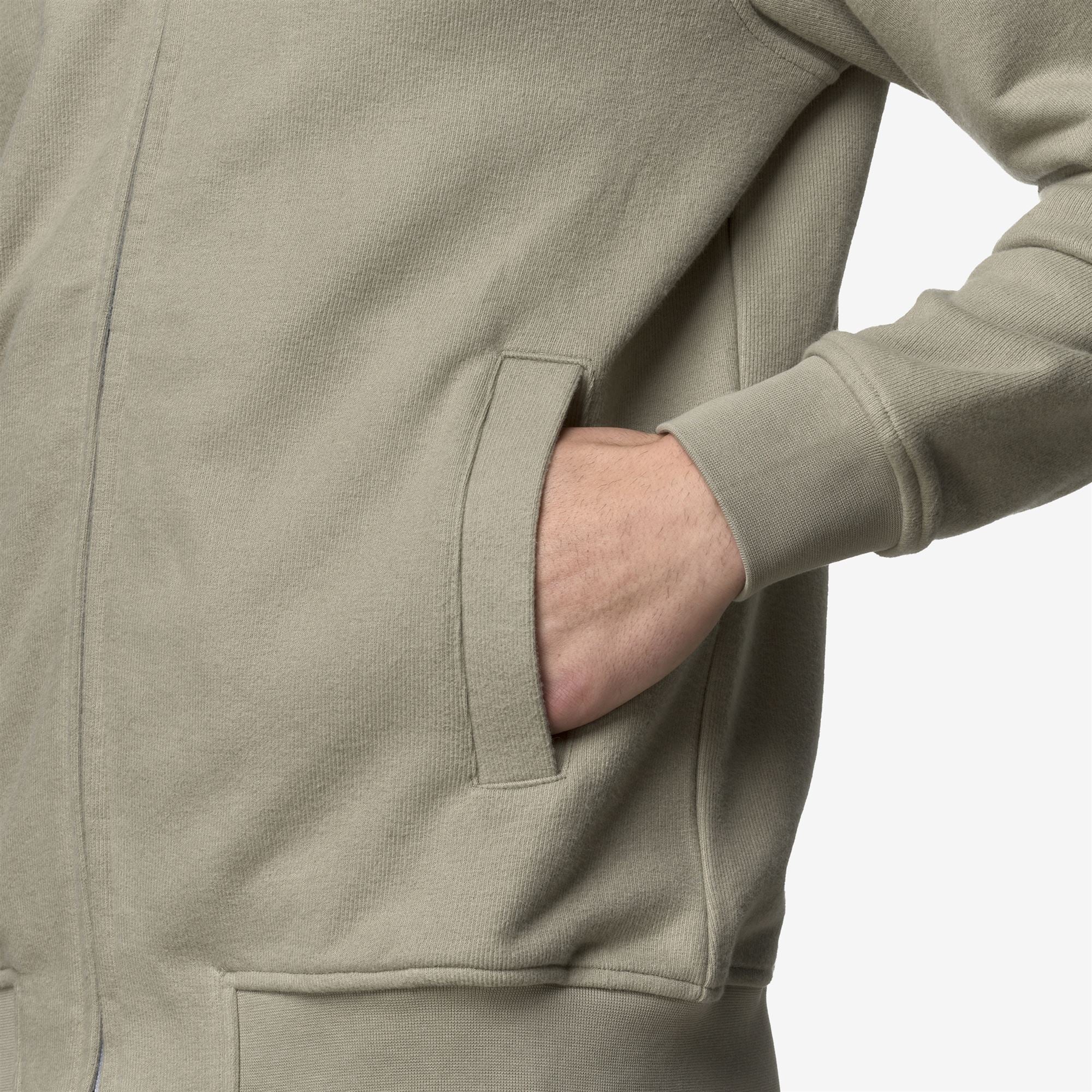 ANTHONY HEAVY FLEECE - Fleece - Jacket - Man - GREEN OAK - Image 2