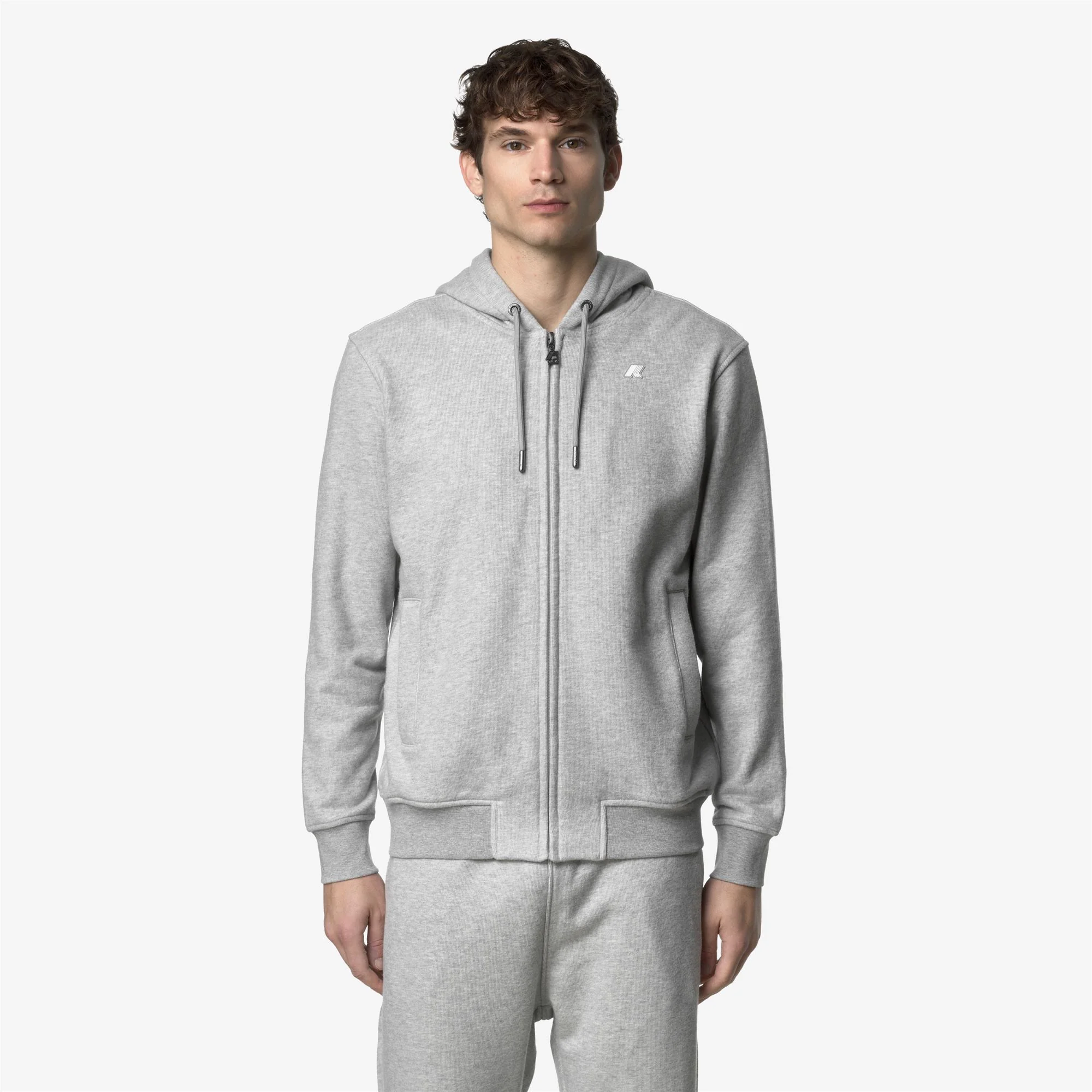 ANTHONY HEAVY FLEECE - Fleece - Jacket - Man - GREY MEL - Image 3
